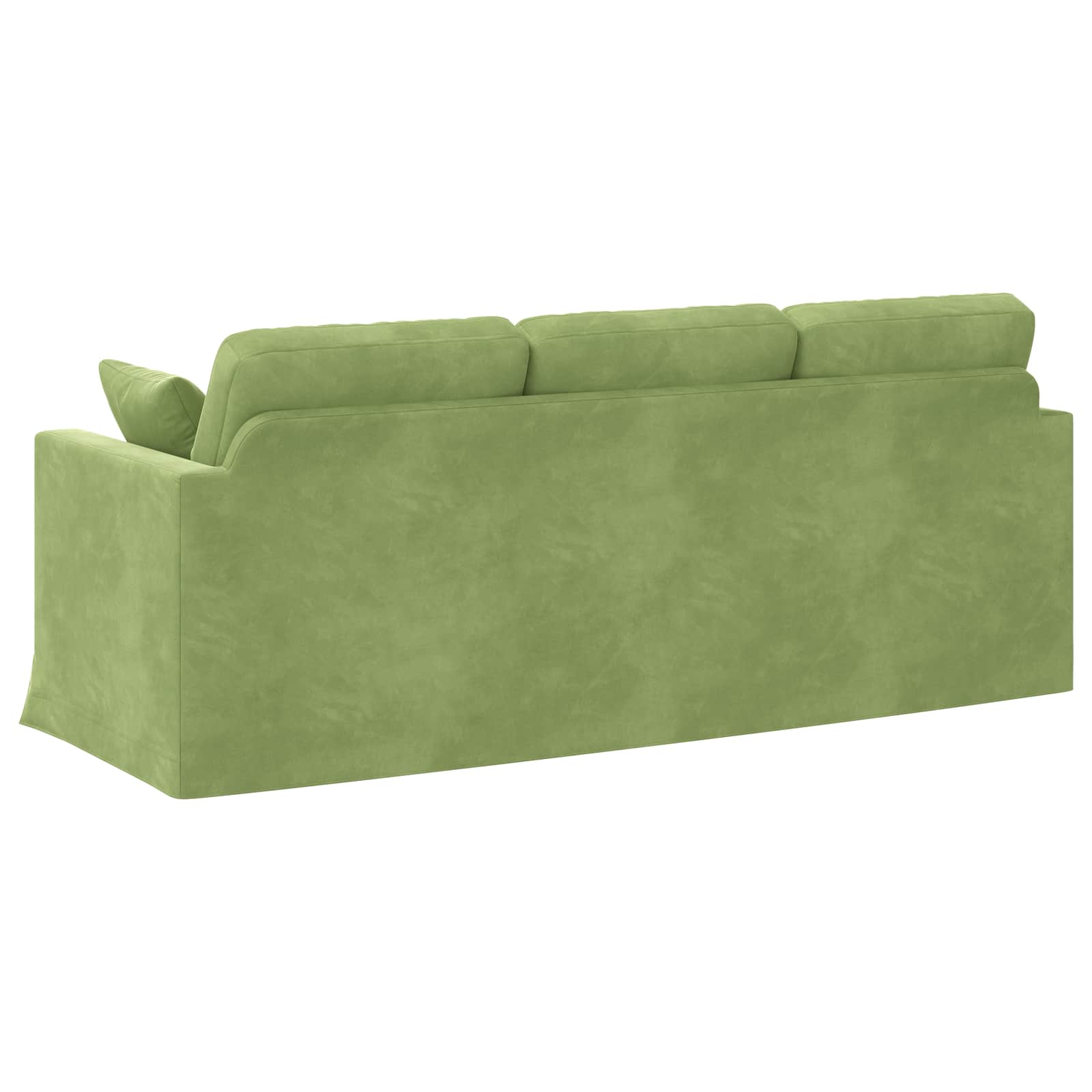 Canapé Vert clair 198 x 78 x 80 cm Velours - XIOS