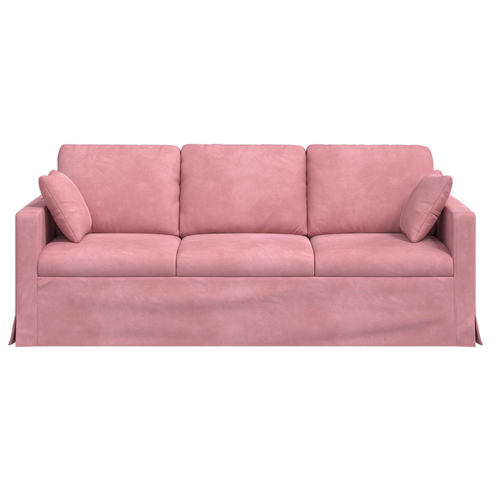 Canapé Rose 198 x 78 x 80 cm Velours - XIOS