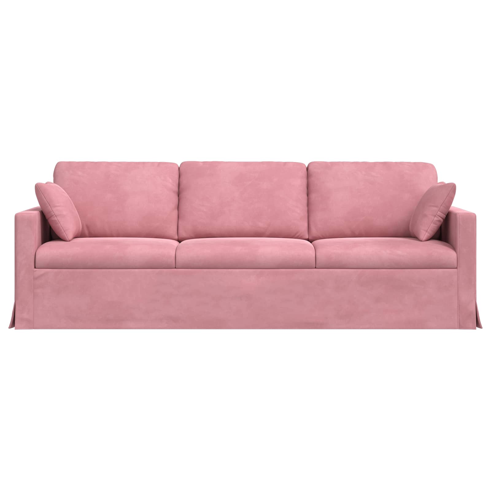 Canapé Rose 228 x 78 x 80 cm Velours - XIOS