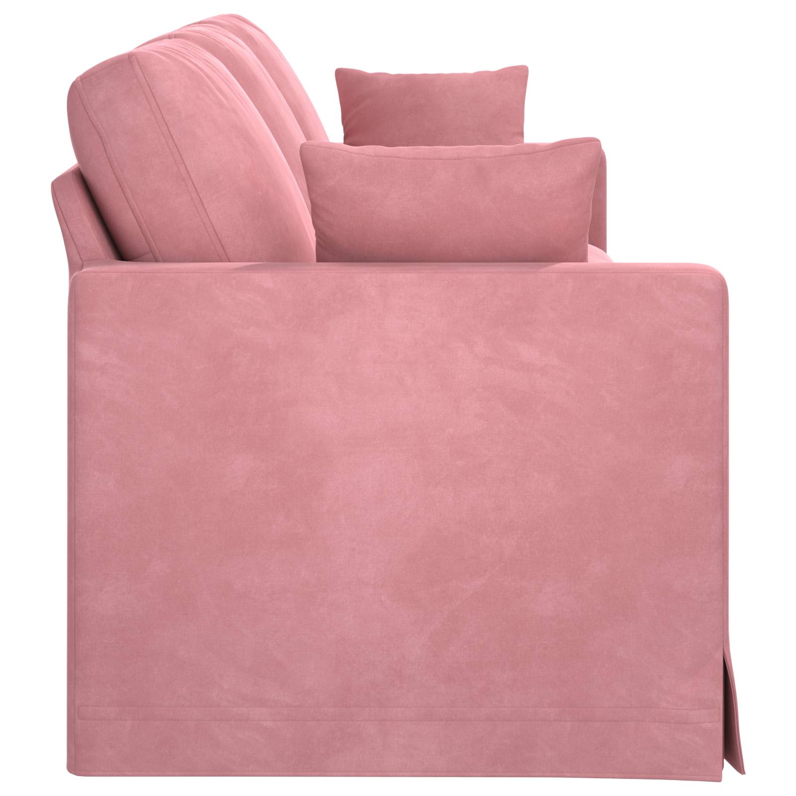 Canapé Rose 228 x 78 x 80 cm Velours - XIOS