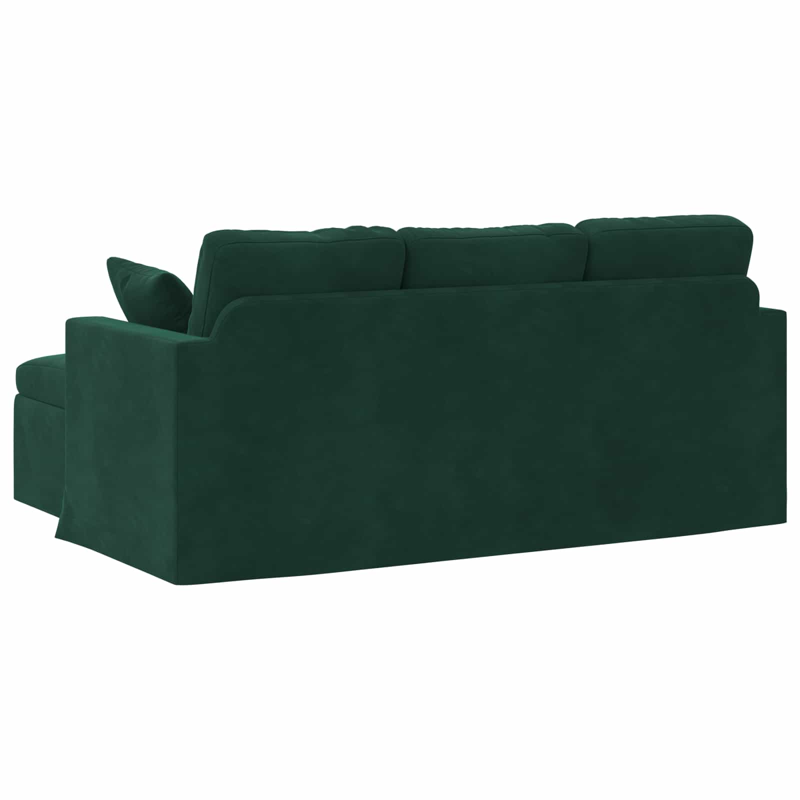 Canapé Vert foncé 178 x 134 x 80 cm Velours