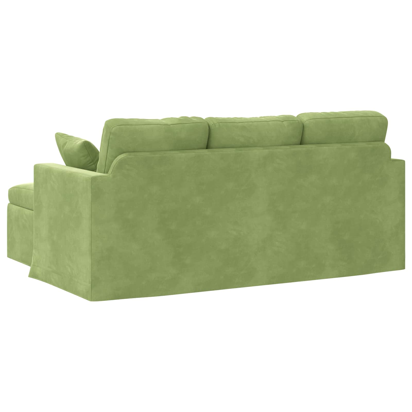 Canapé Vert clair 178 x 134 x 80 cm Velours