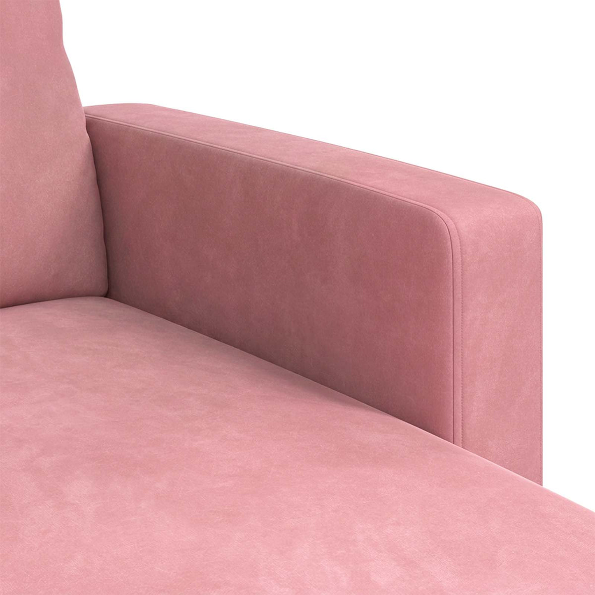 Canapé Rose 178 x 134 x 80 cm Velours