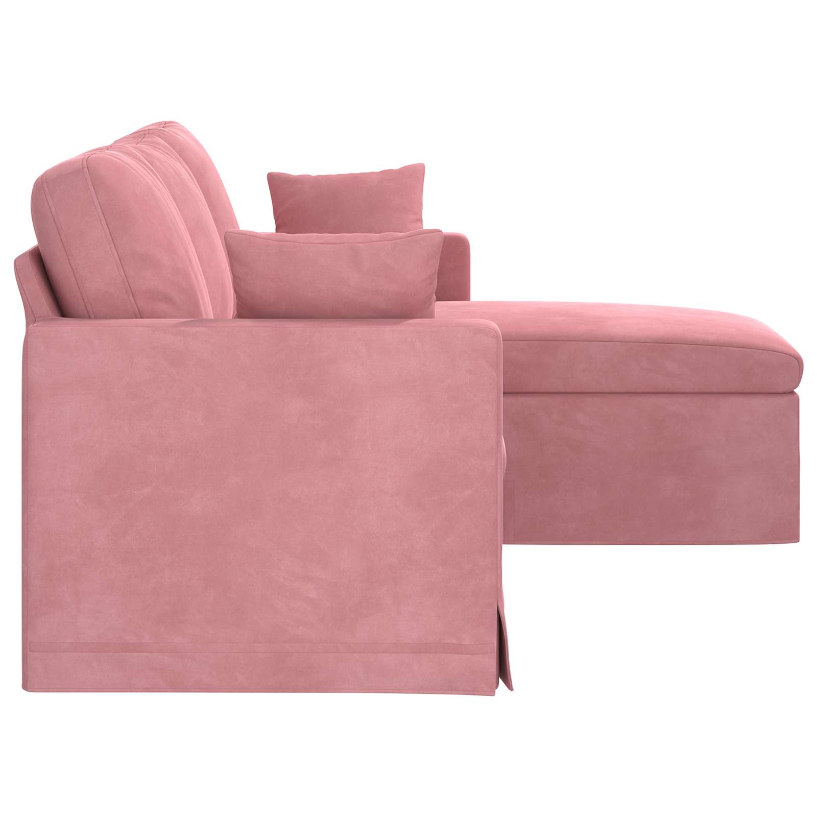Canapé Rose 178 x 134 x 80 cm Velours
