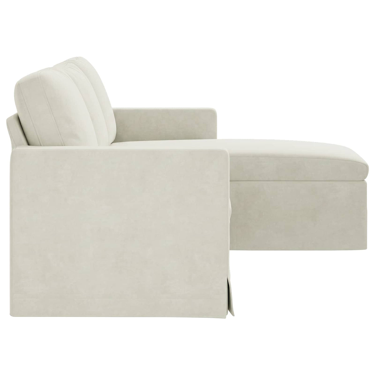 Canapé Crème 178 x 134 x 80 cm Velours