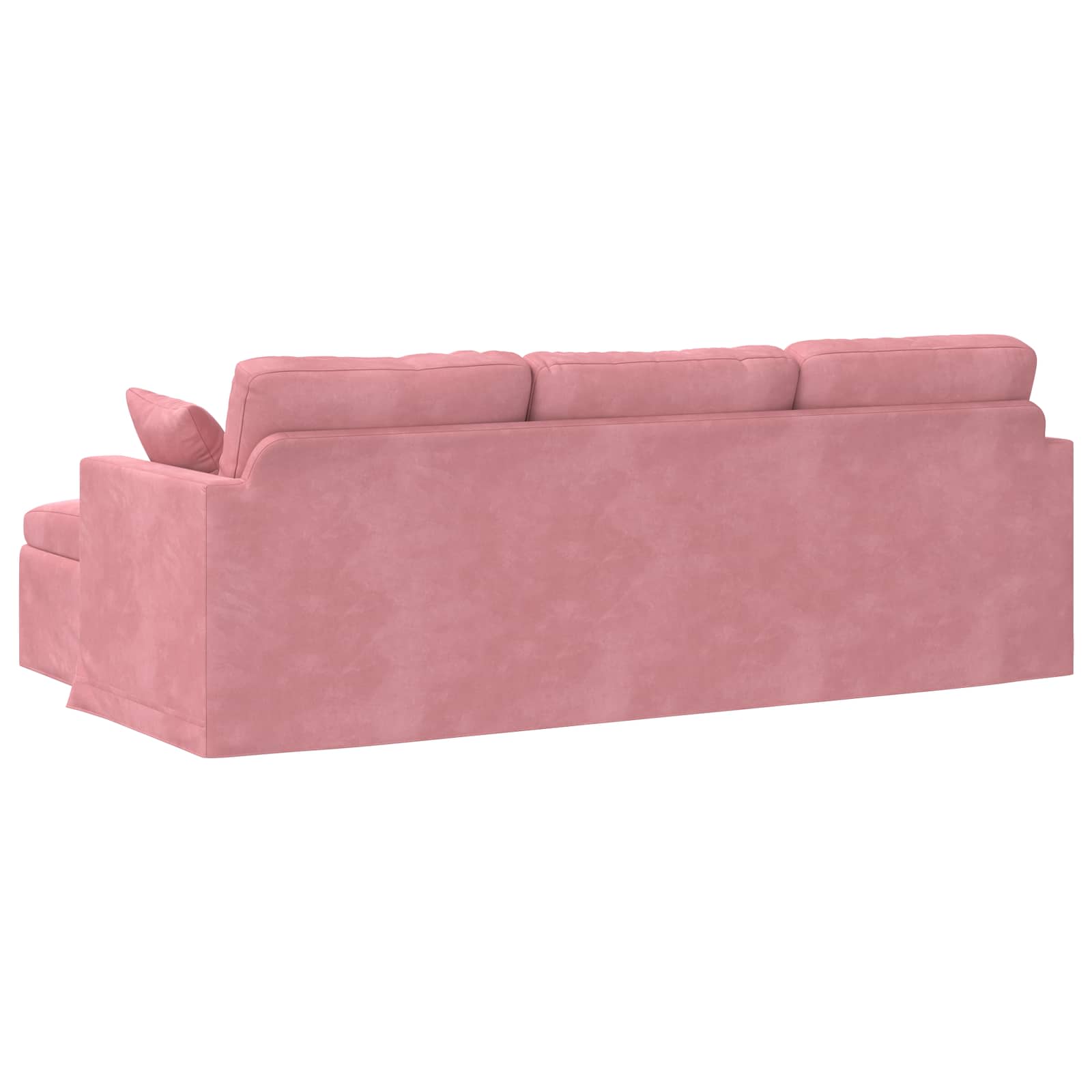 Canapé Rose 228 x 134 x 80 cm Velours