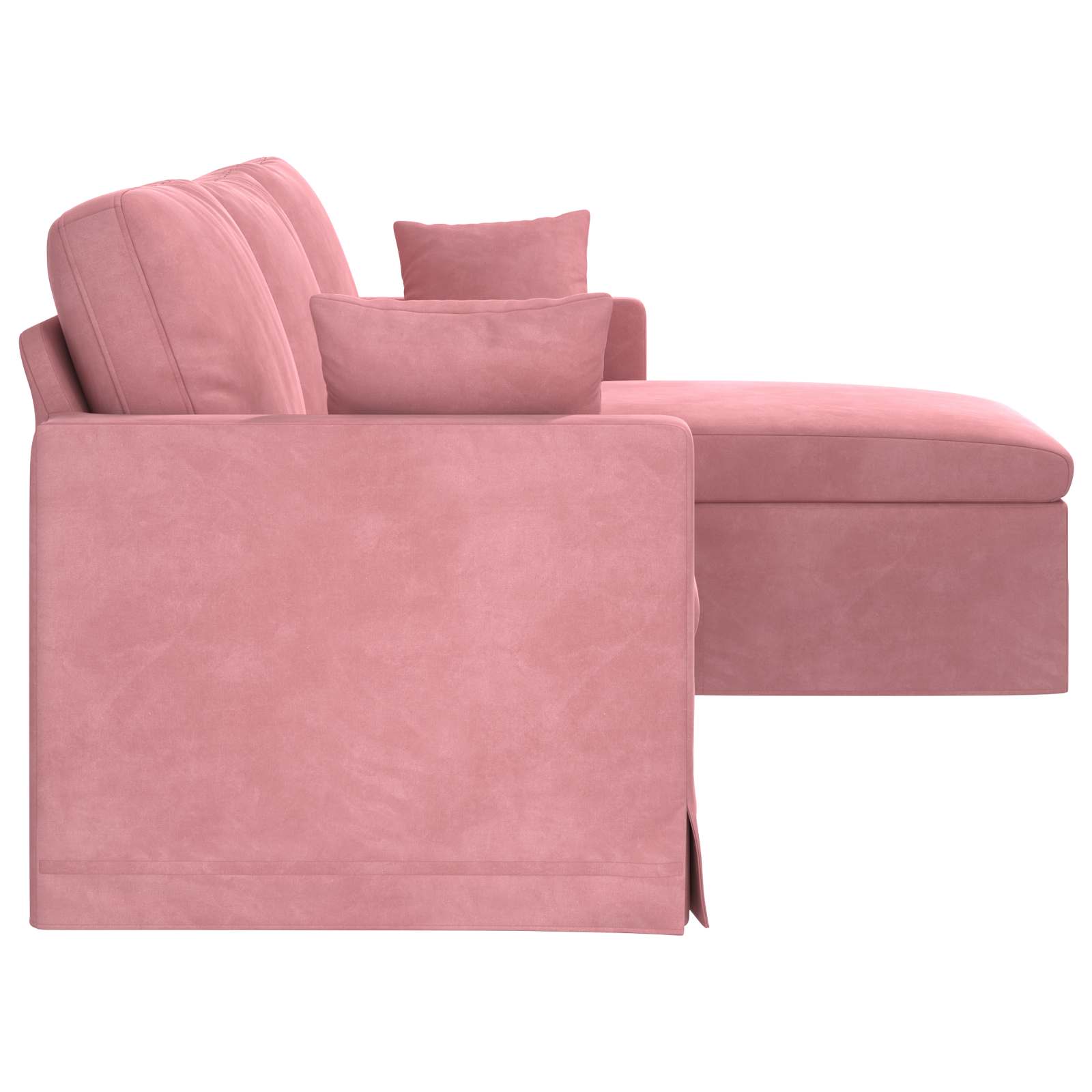 Canapé Rose 228 x 134 x 80 cm Velours