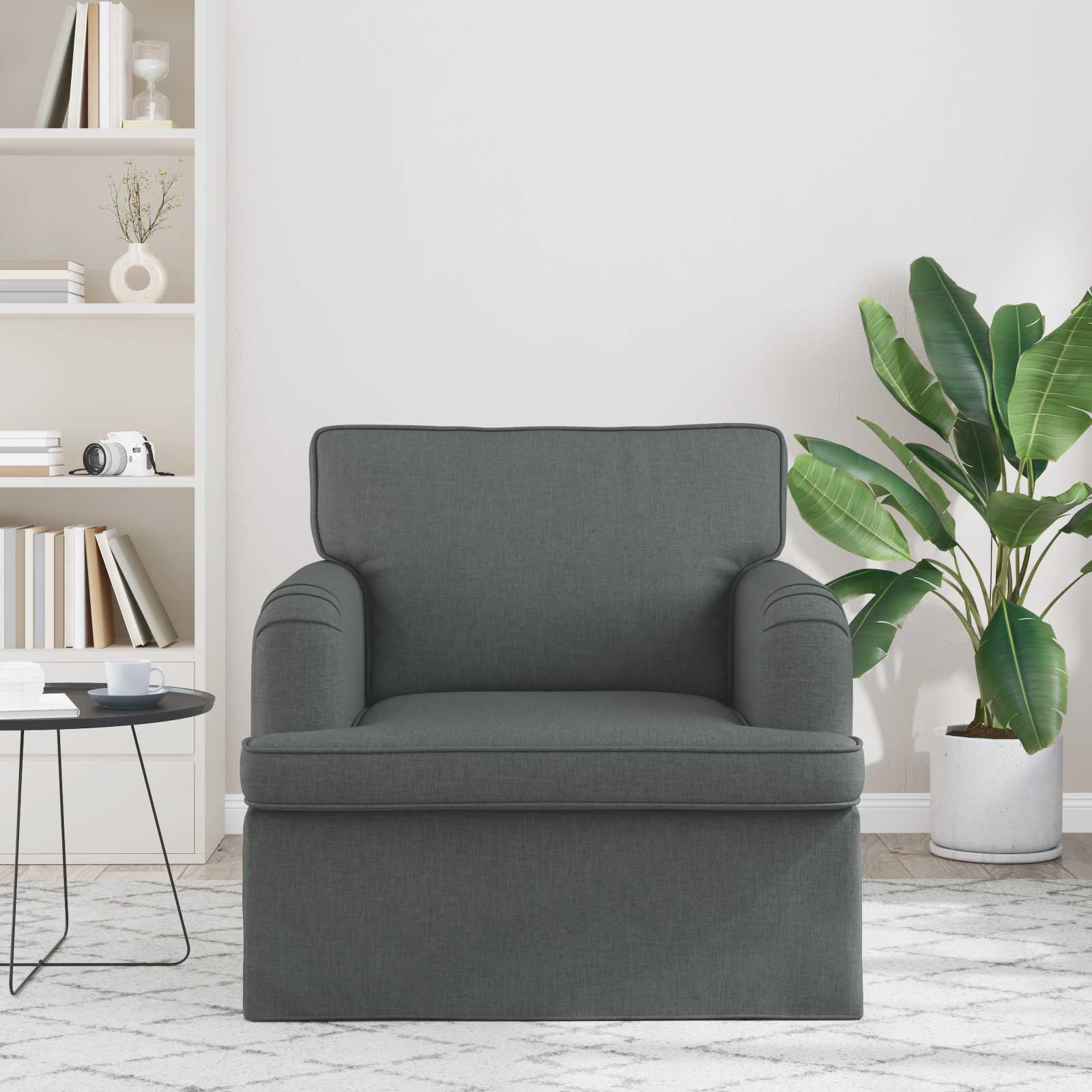 Canapé 60cm Gris foncé Métал - XIOS