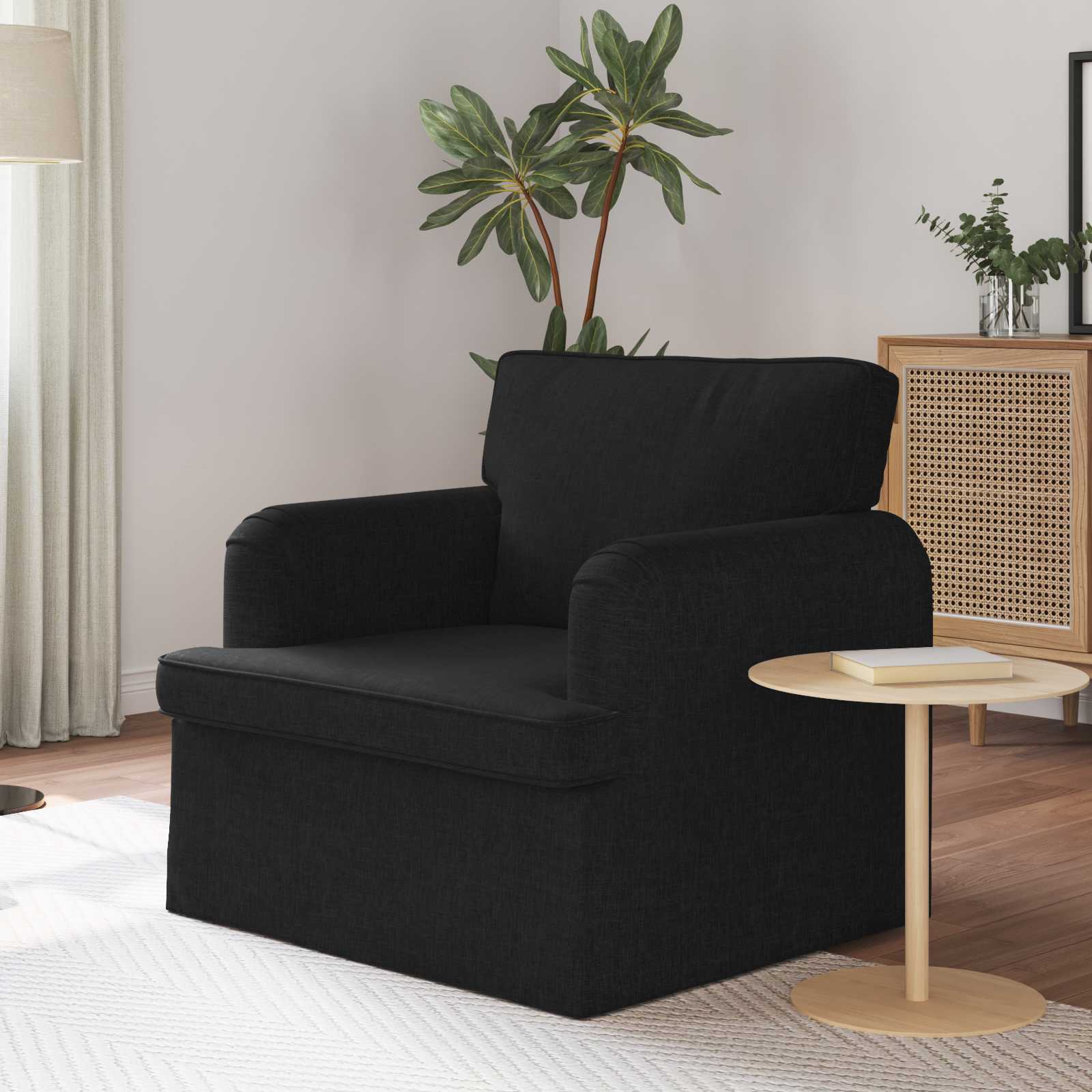 Canapé 60cm Noir Métал - XIOS
