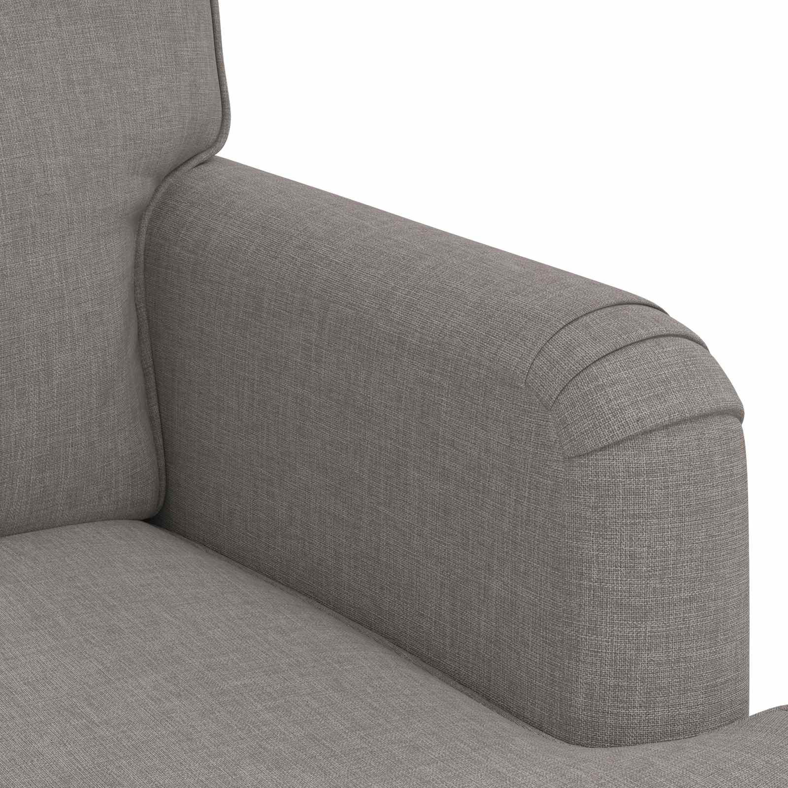 Canapé 120cm Taupe Métал - XIOS
