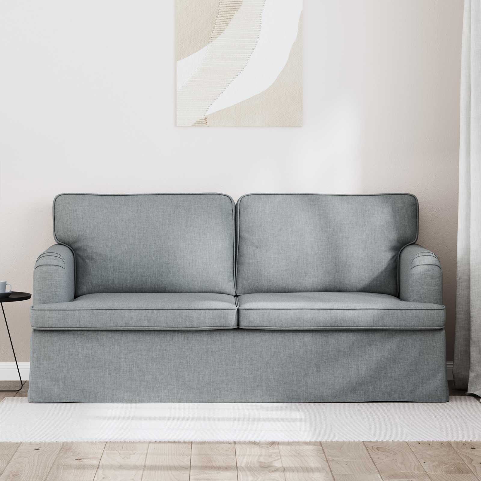 Canapé 140cm Gris clair Métал - XIOS