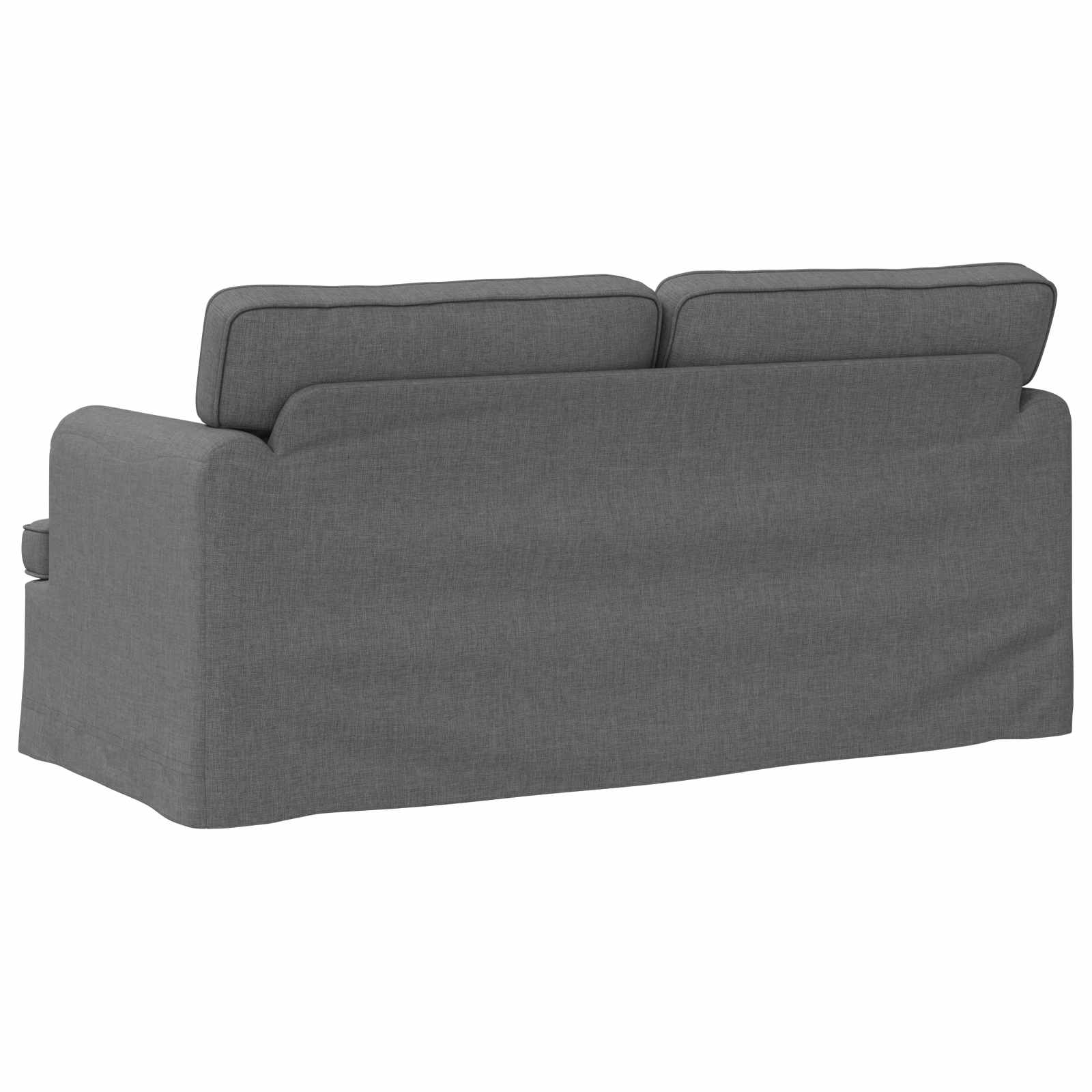 Canapé 140cm Gris foncé Métал - XIOS