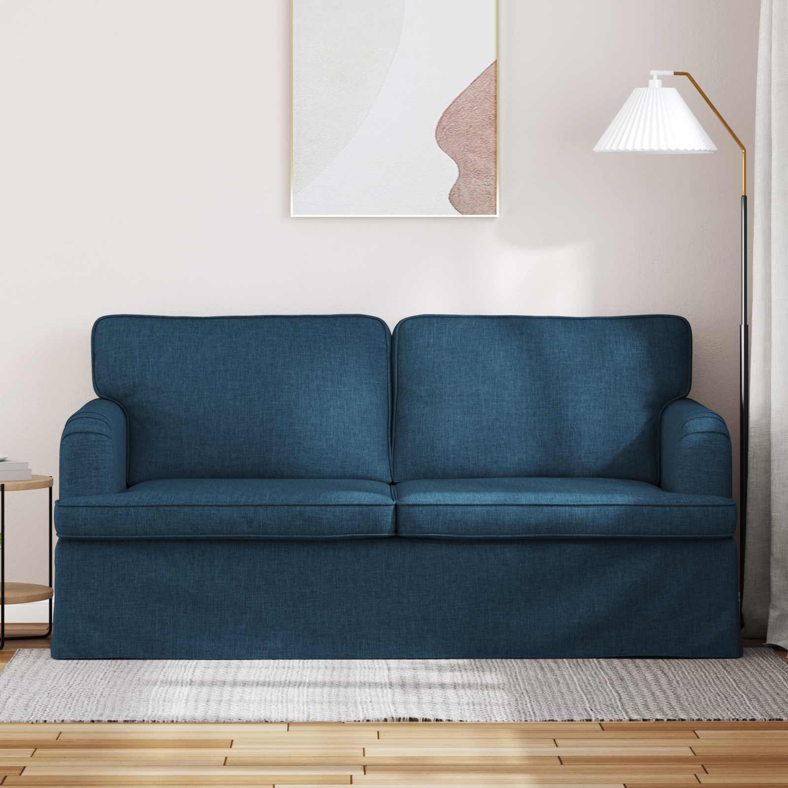 Canapé 140cm Bleu Métал - XIOS