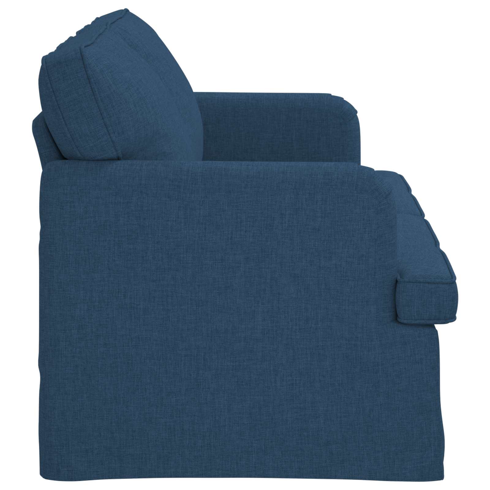 Canapé 140cm Bleu Métал - XIOS