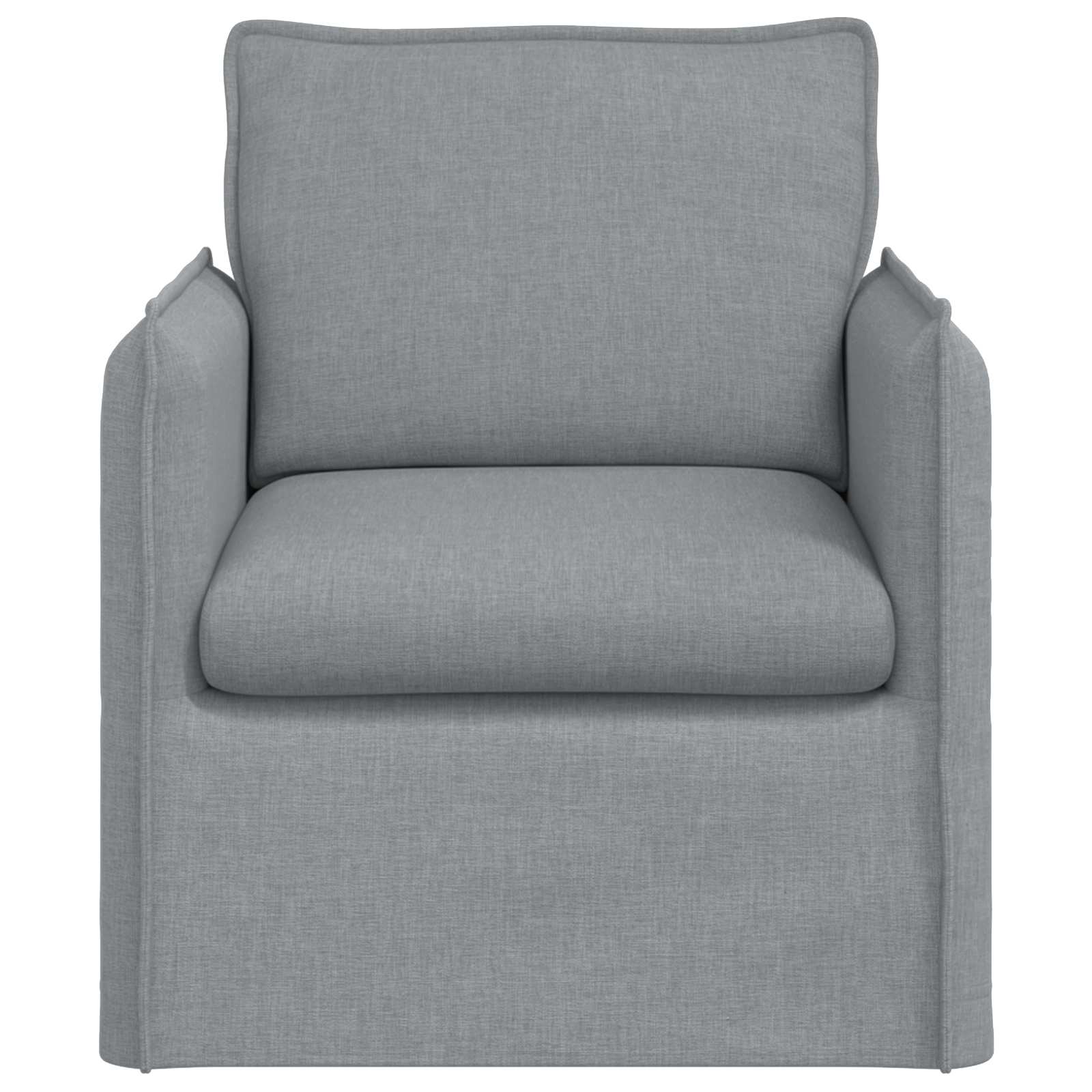 Canapé 60cm Gris clair Métал - XIOS
