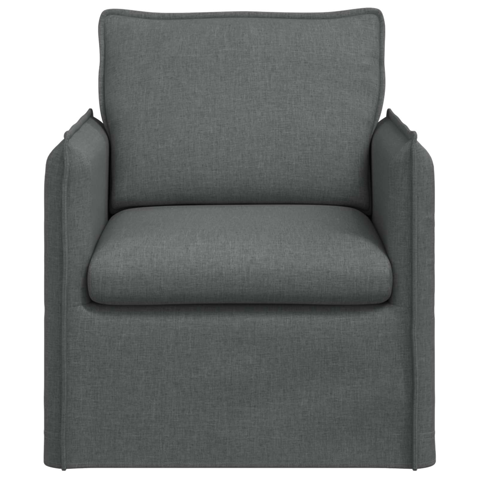 Canapé 60cm Gris foncé Métал - XIOS