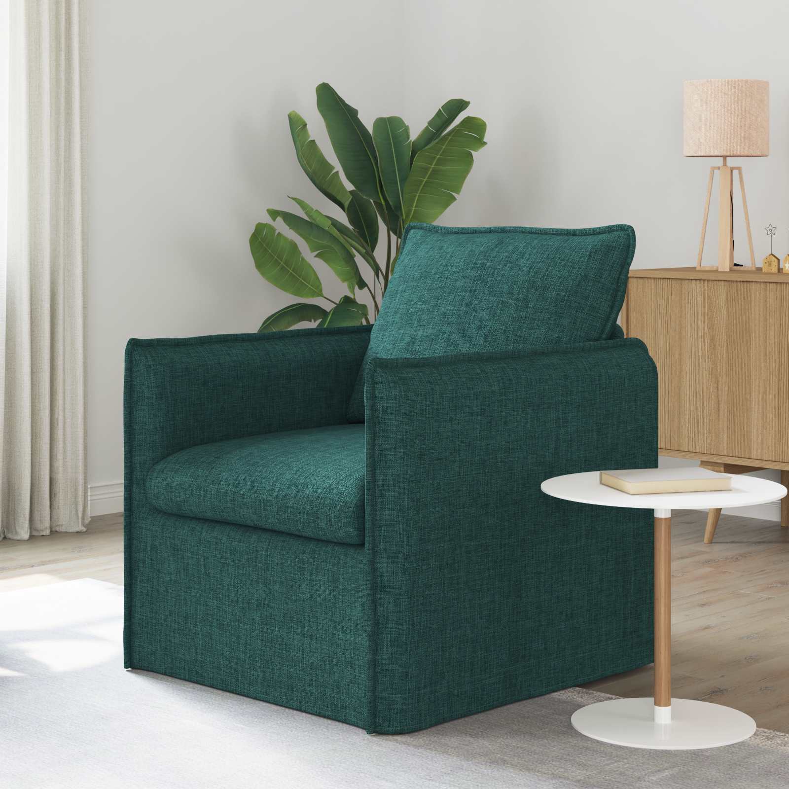Canapé 60cm Vert foncé Métал - XIOS