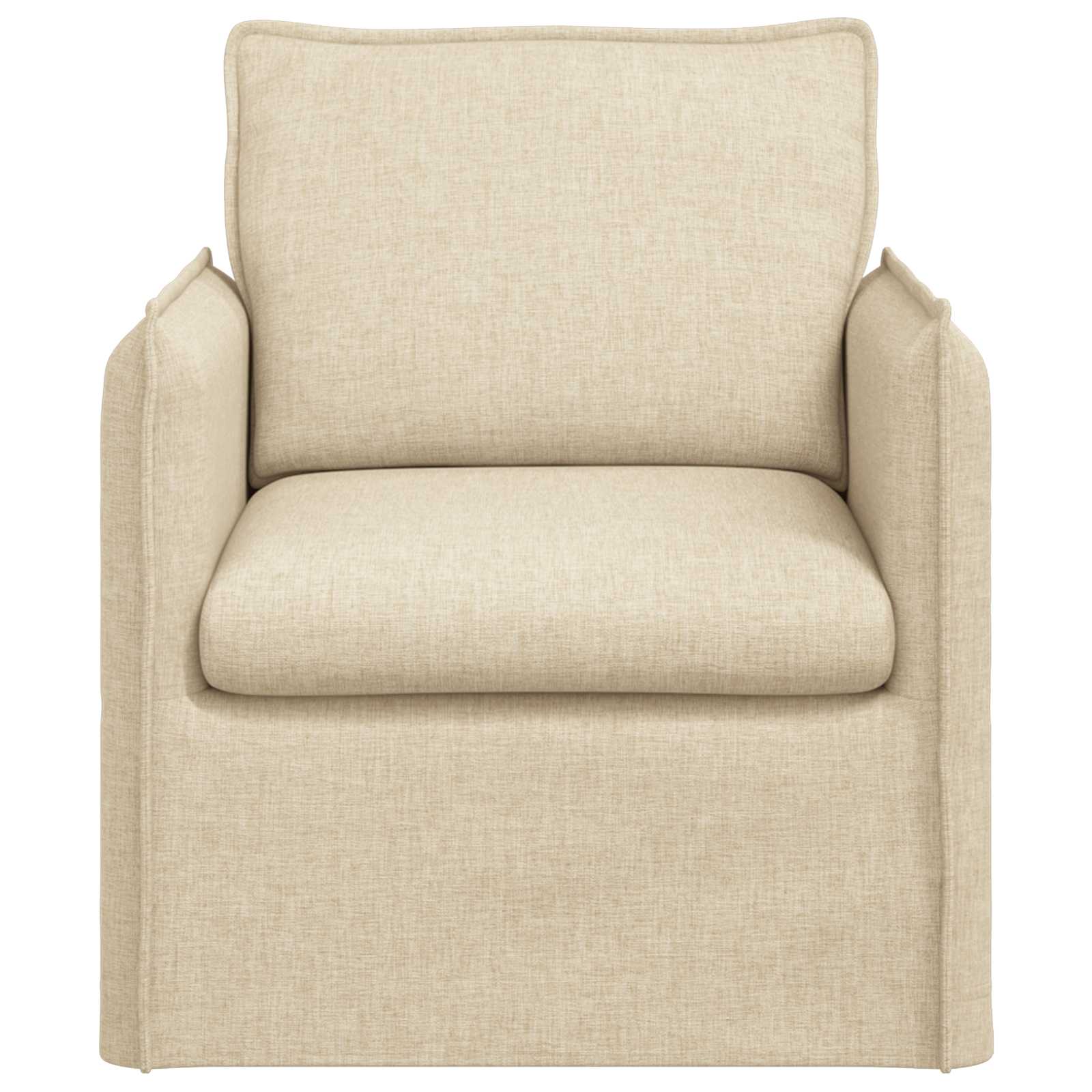 Canapé 60cm Crème Métал - XIOS