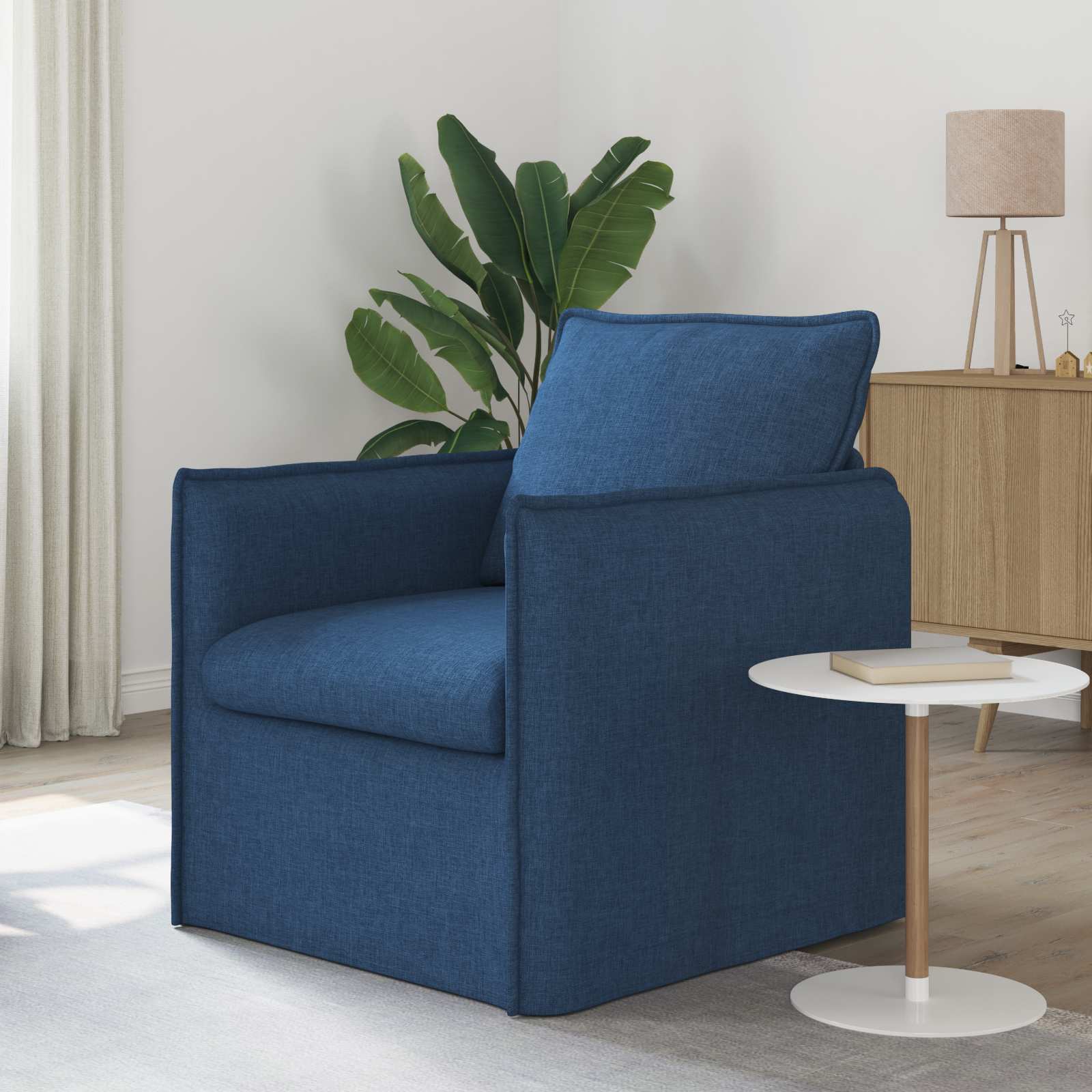 Canapé 60cm Bleu Métал - XIOS
