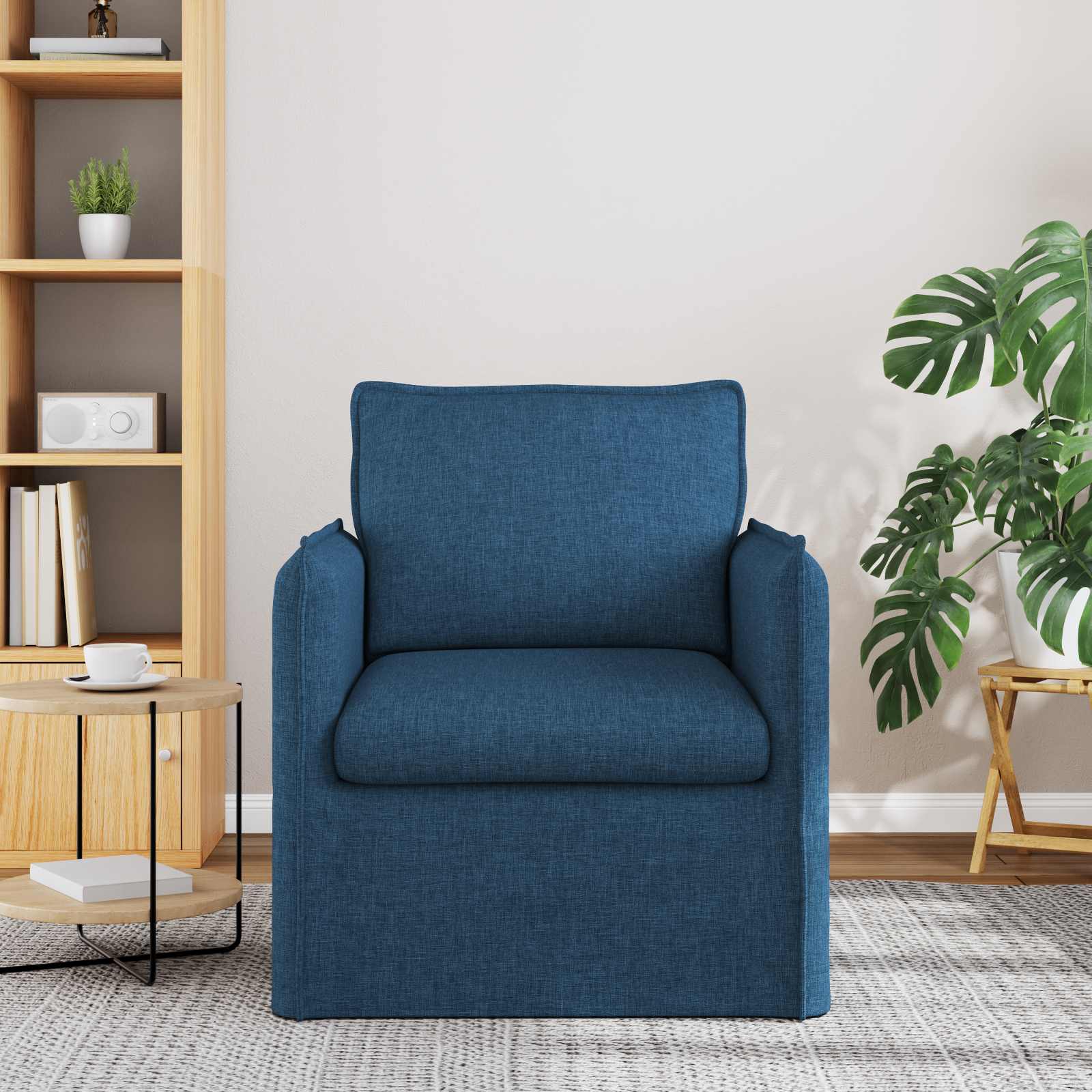 Canapé 60cm Bleu Métал - XIOS