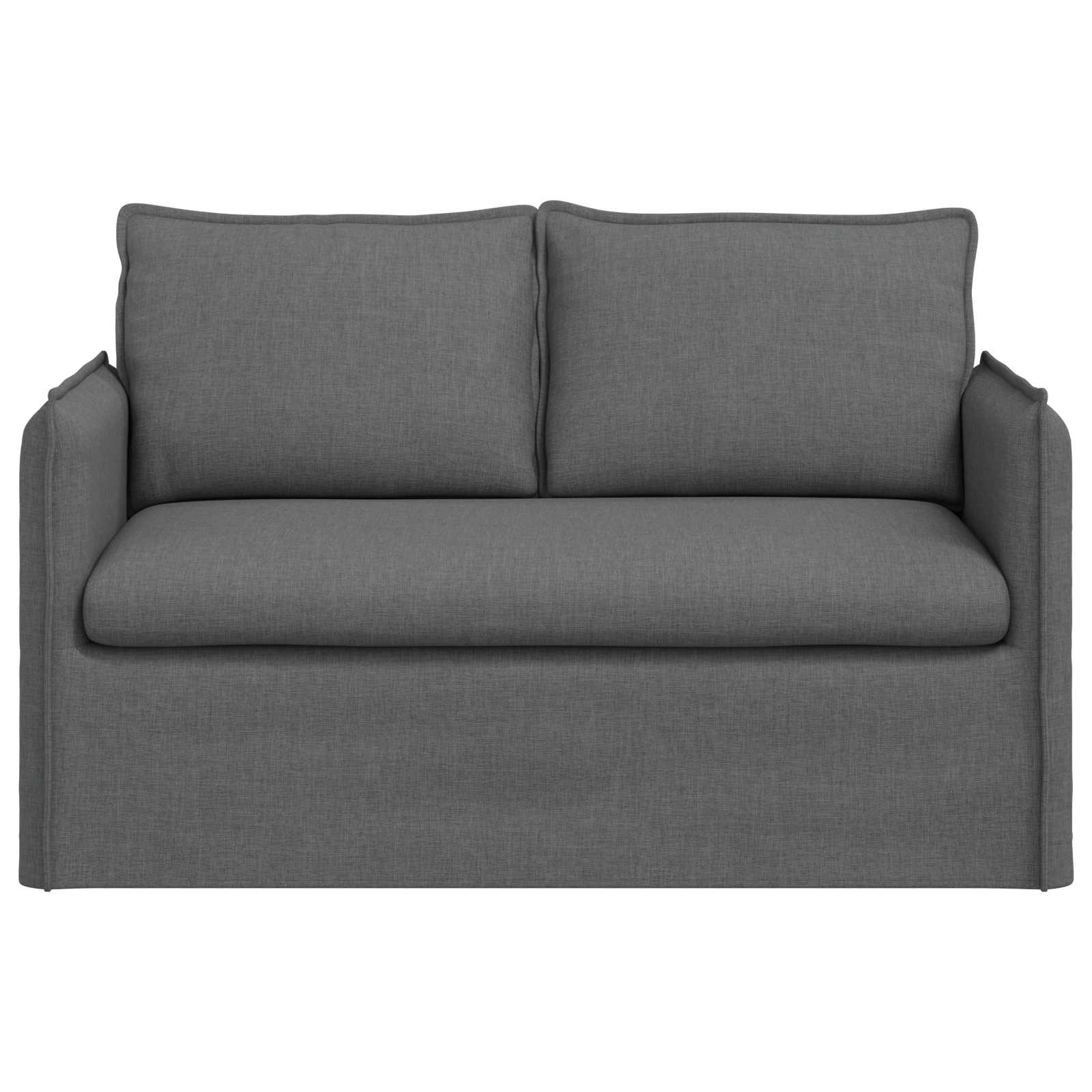 Canapé 120cm Gris foncé Métал - XIOS