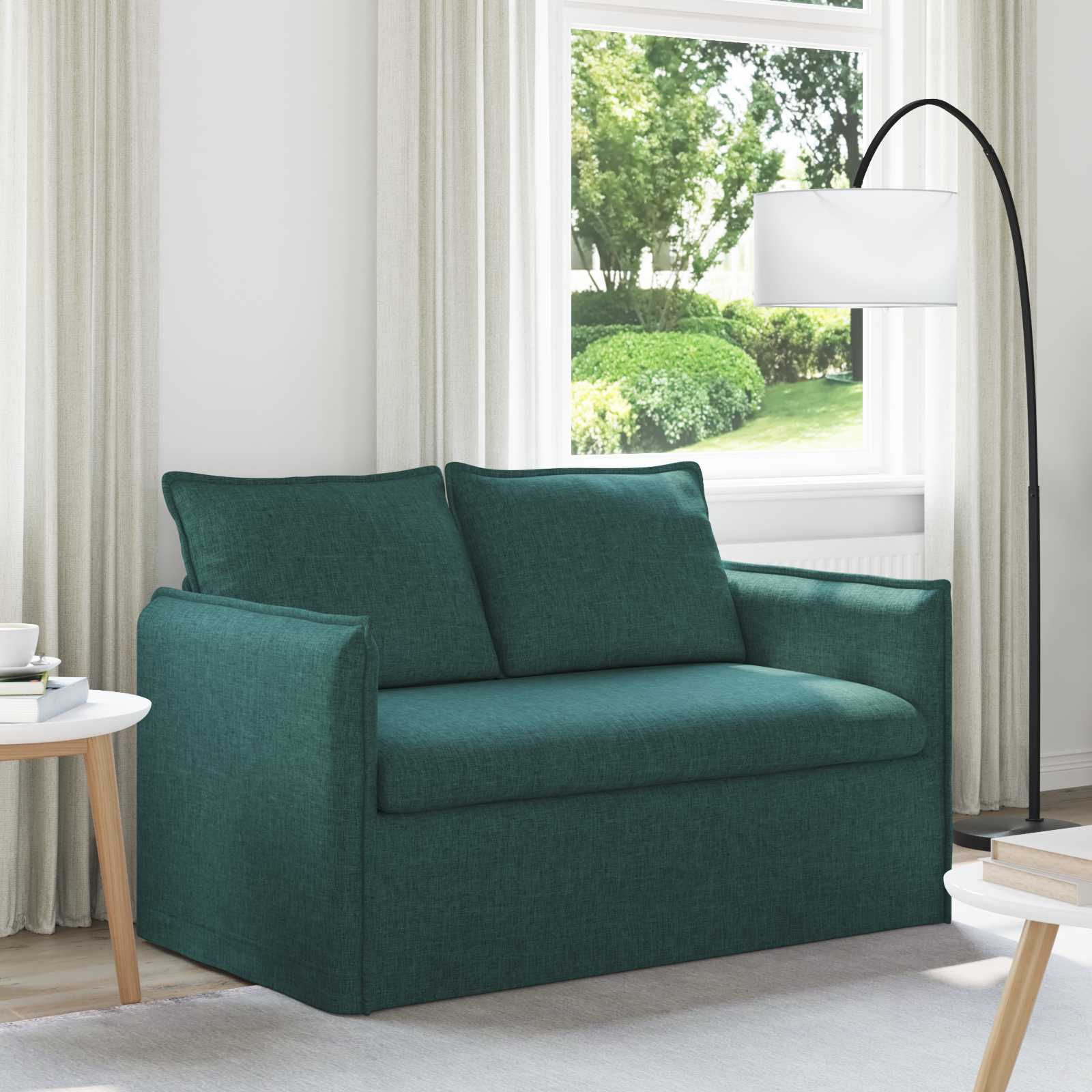 Canapé 120cm Vert foncé Métал - XIOS