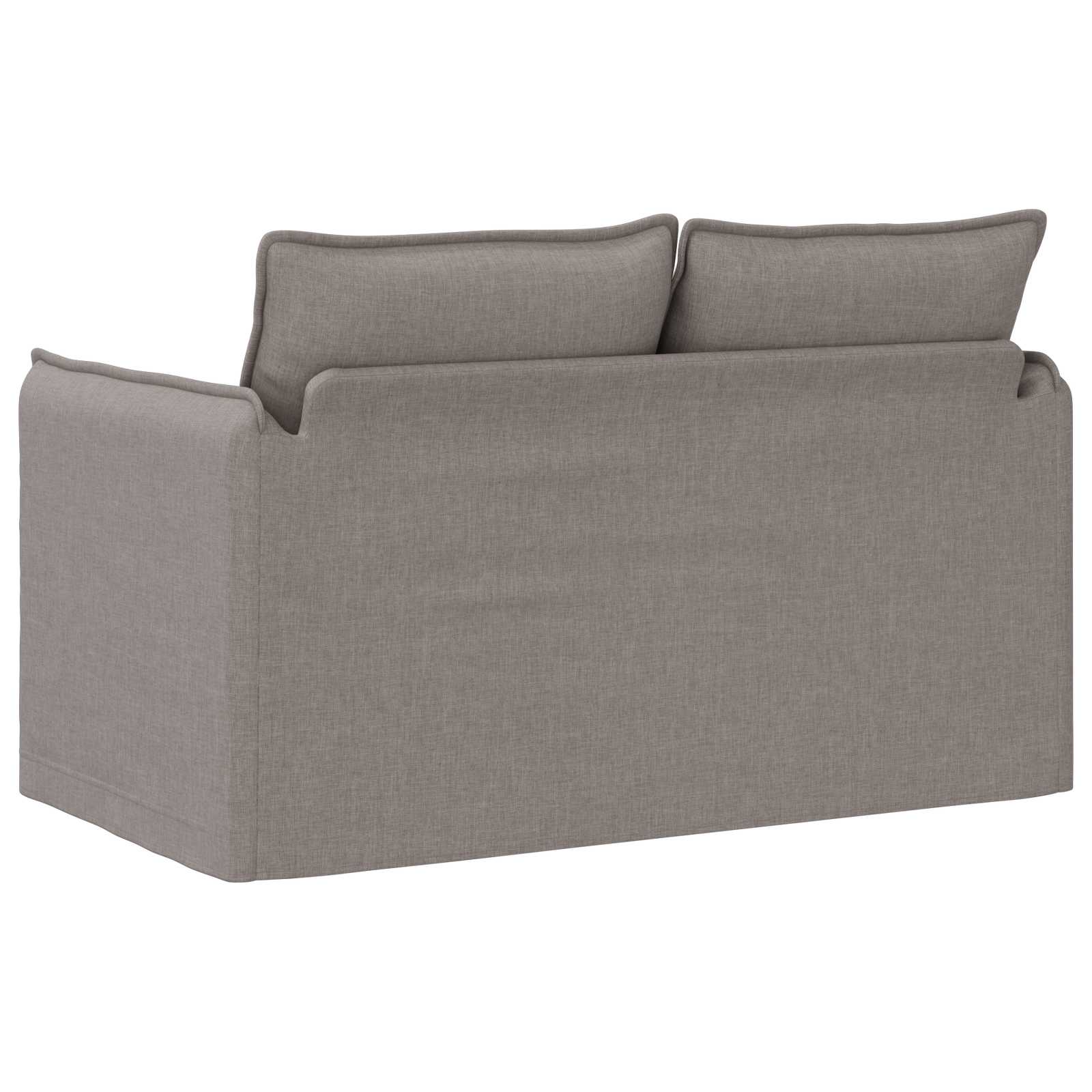 Canapé 120cm Taupe Métал - XIOS
