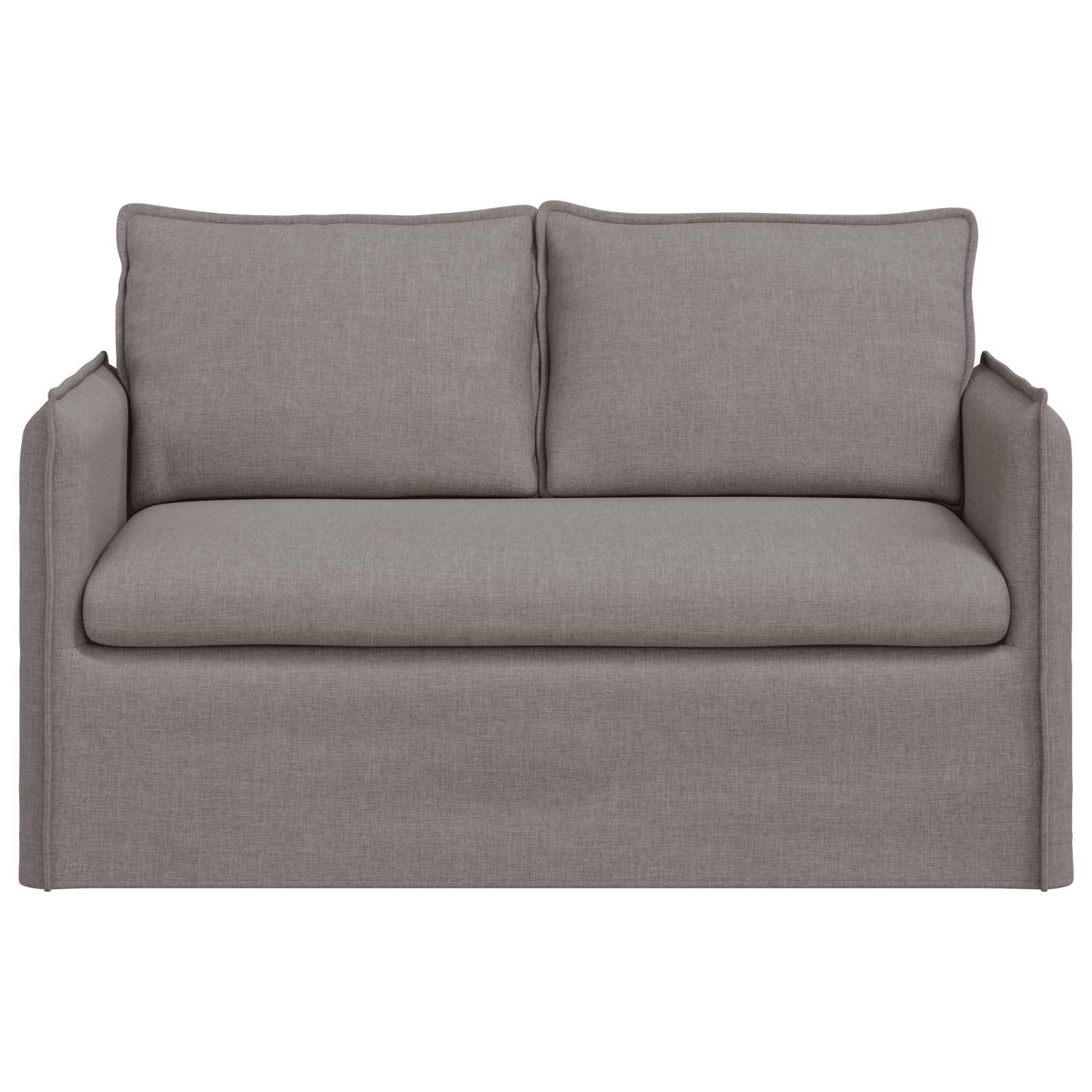 Canapé 120cm Taupe Métал - XIOS