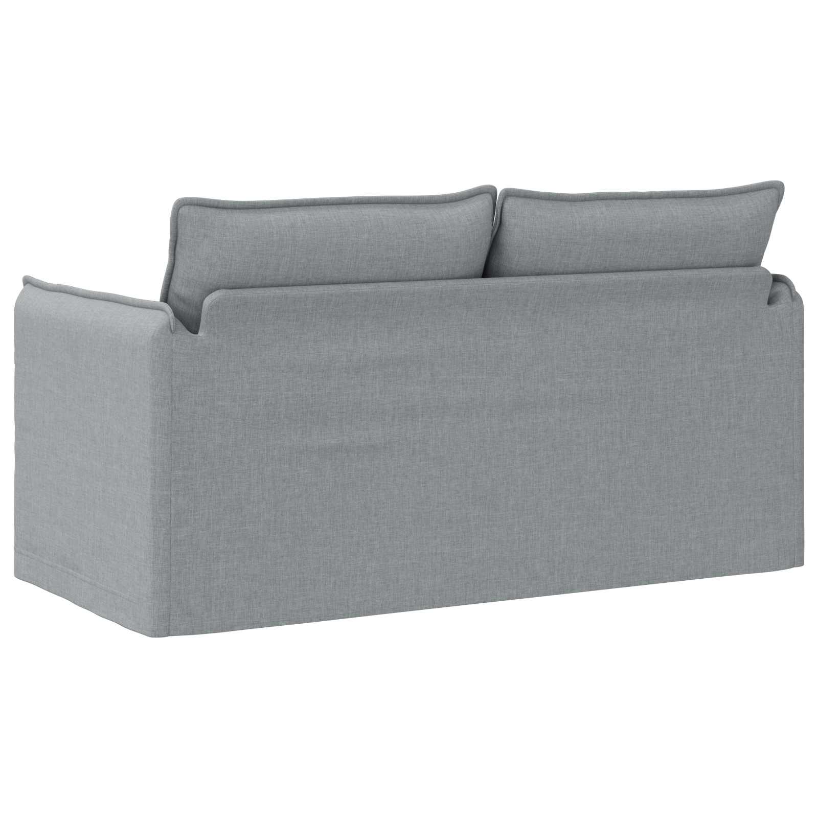 Canapé 140cm Gris clair Métал - XIOS