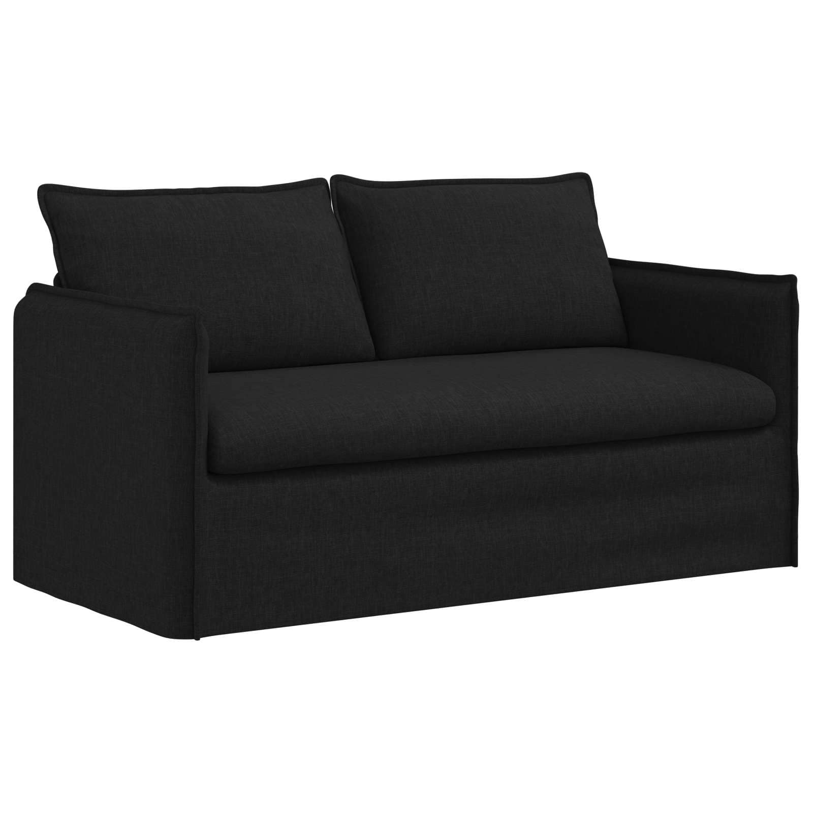 Canapé 140cm Noir Métал - XIOS