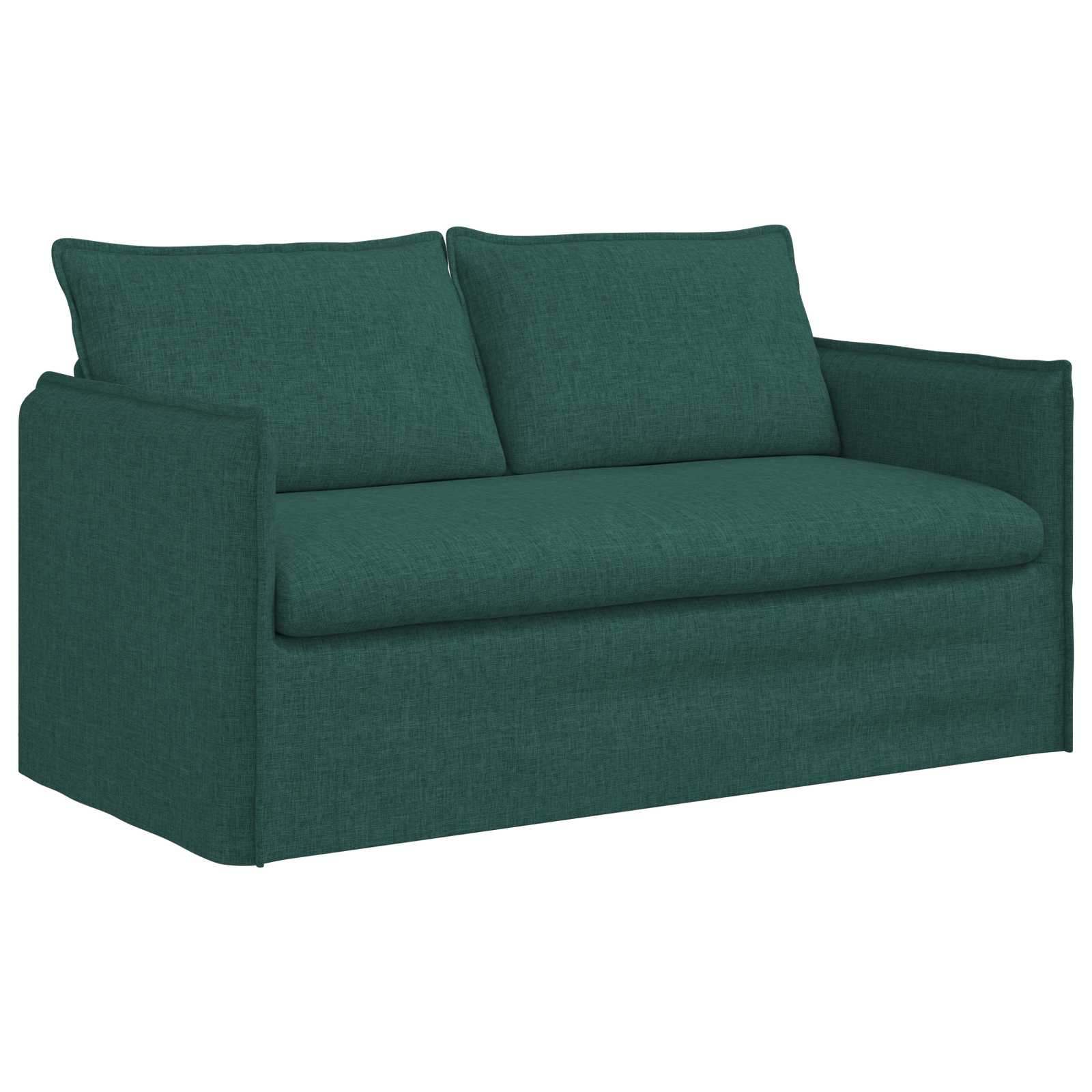 Canapé 140cm Vert foncé Métал - XIOS