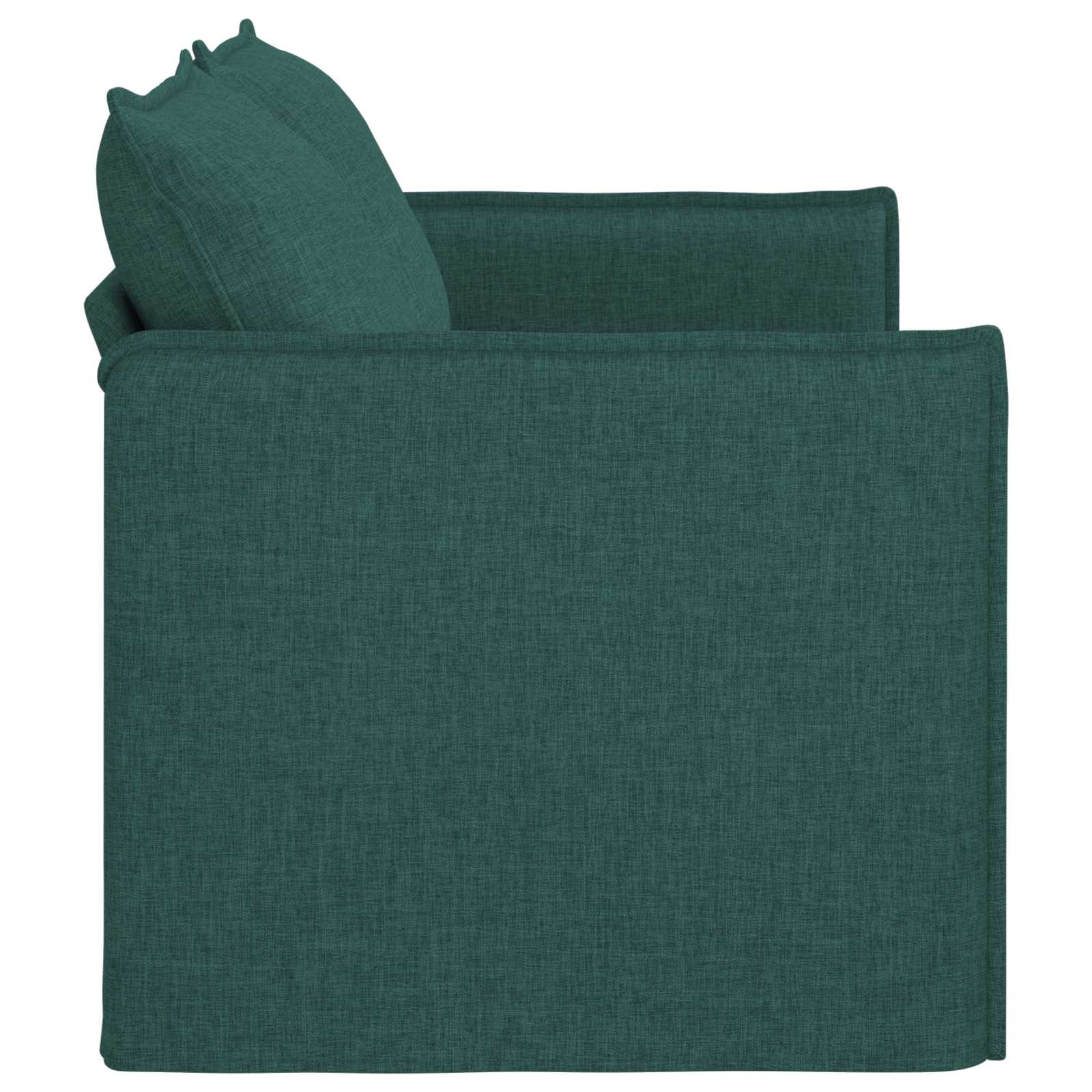 Canapé 140cm Vert foncé Métал - XIOS
