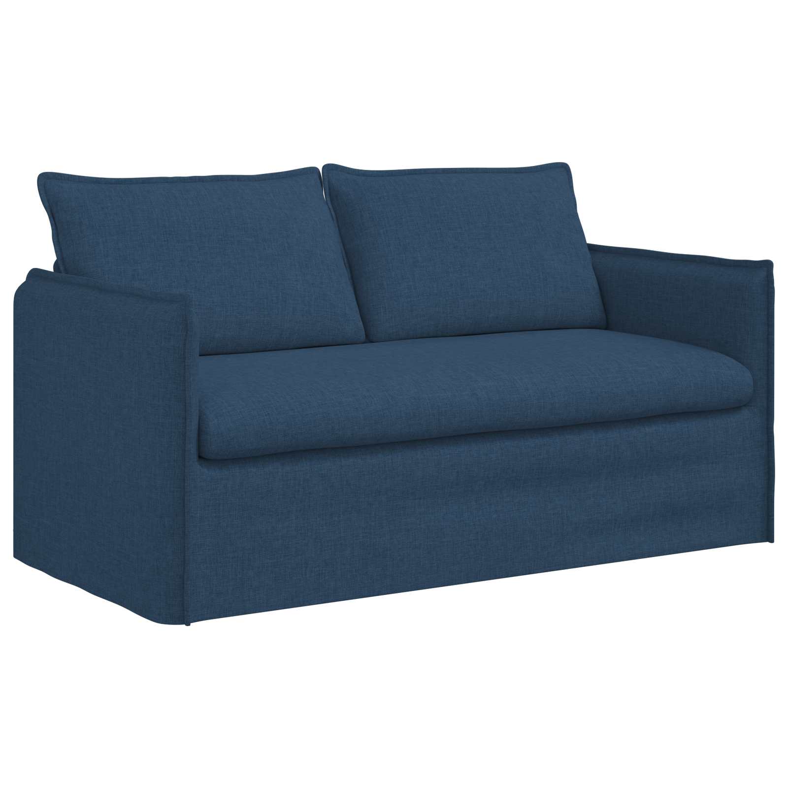 Canapé 140cm Bleu Métал - XIOS