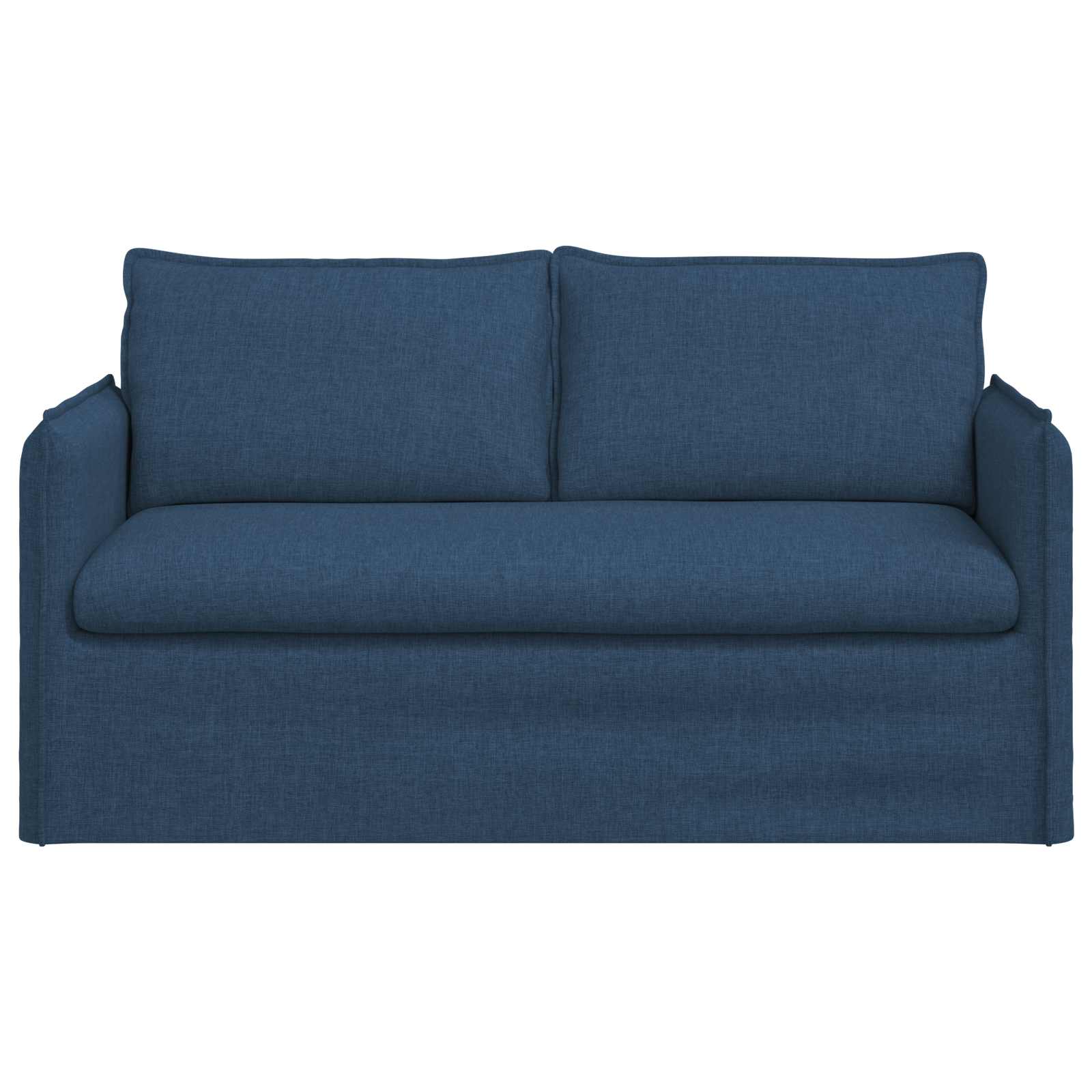 Canapé 140cm Bleu Métал - XIOS