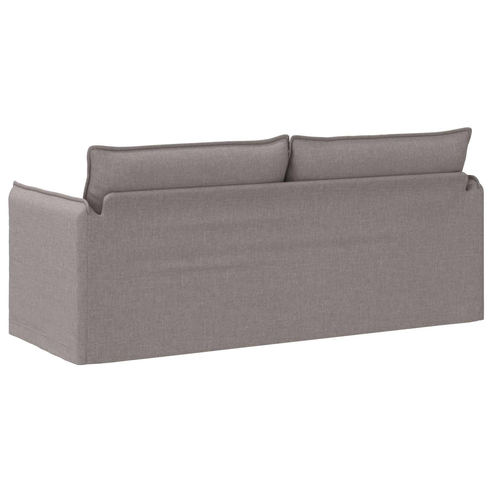 Canapé Taupe 195 x 82 x 85 cm Métал - XIOS