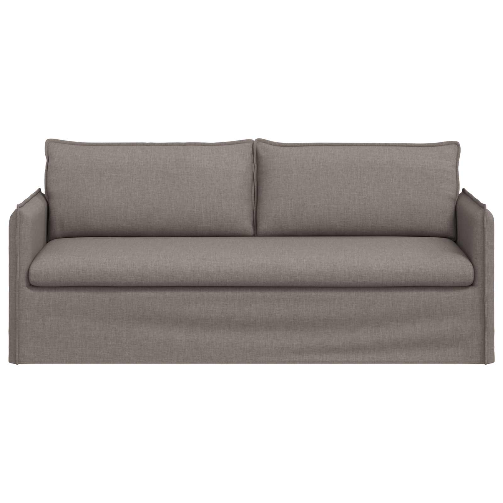 Canapé Taupe 195 x 82 x 85 cm Métал - XIOS