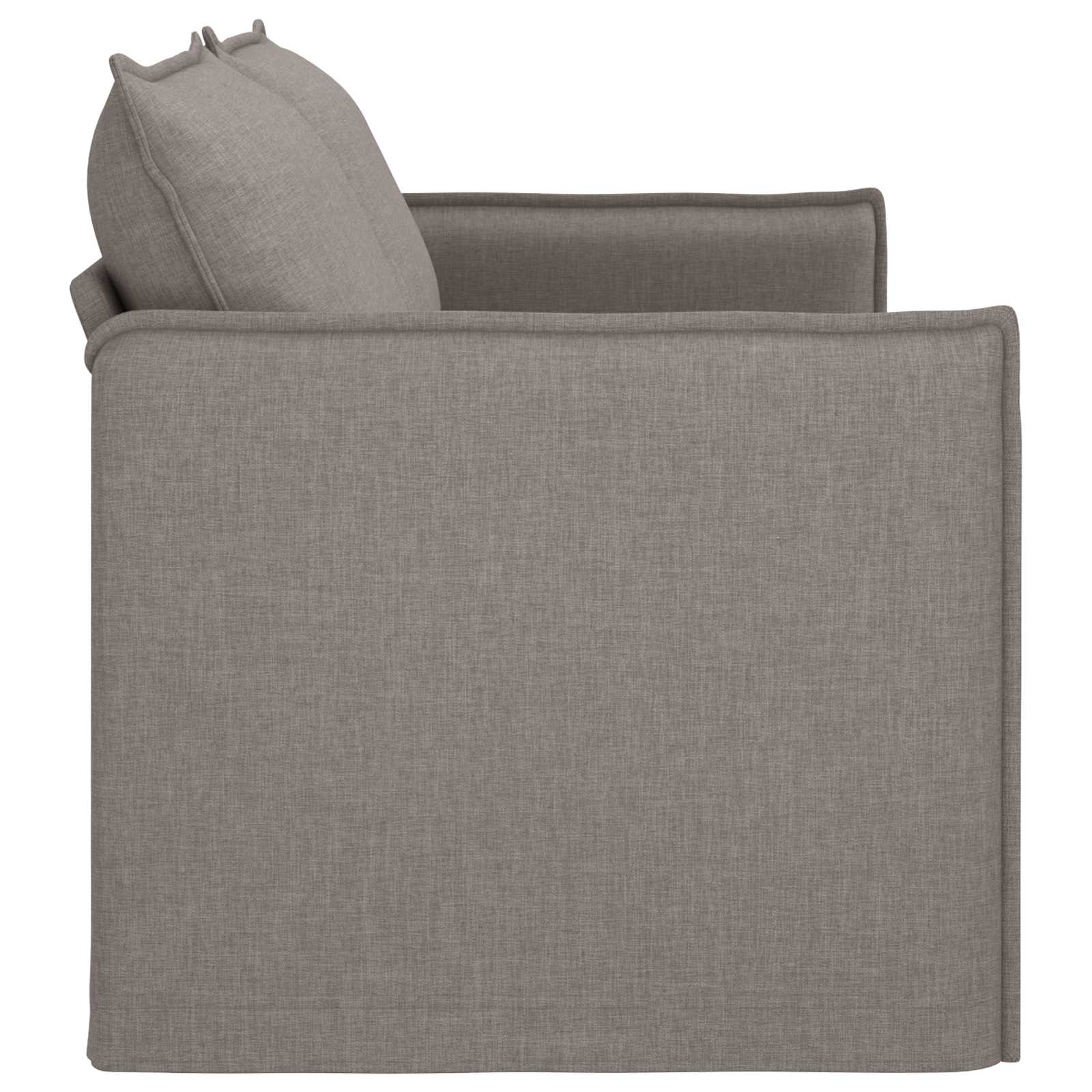 Canapé Taupe 195 x 82 x 85 cm Métал - XIOS