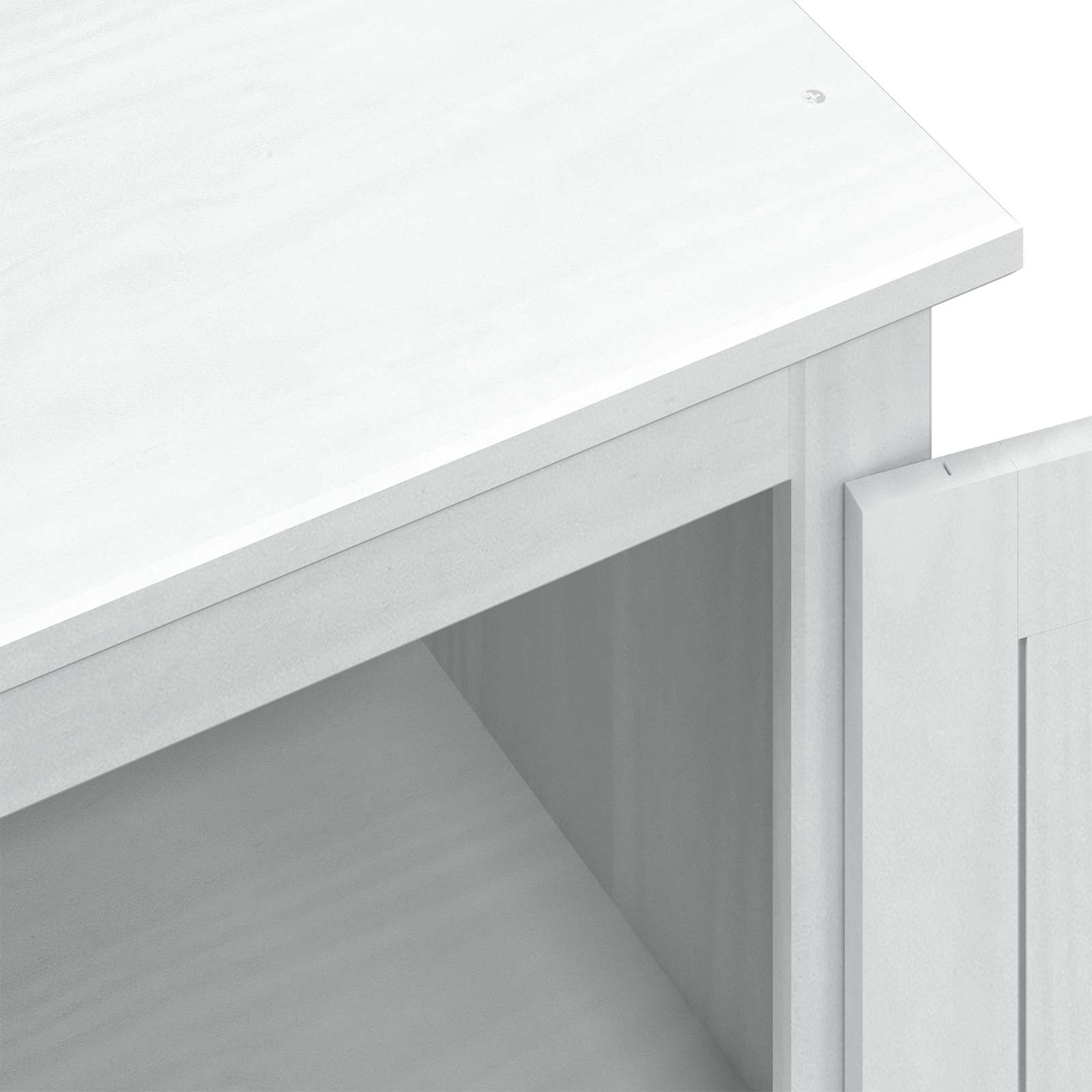 Armoires avec tiroir Blanc 55 x 50 x 170 cm Pin massif - XIOS