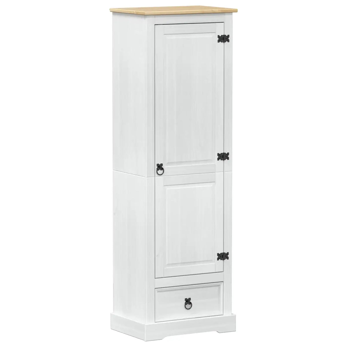 Armoires Blanc 55 x 38 x 170 cm Pin massif - XIOS
