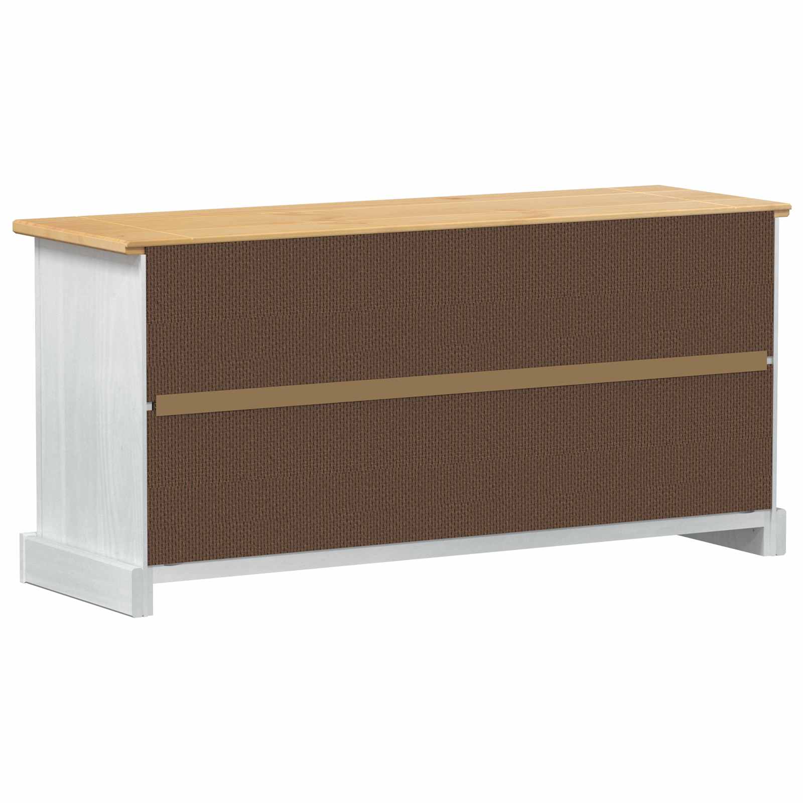 Cabinet à chaussures Corona Blanc 99 x 32 x 49 cm Pin massif - XIOS