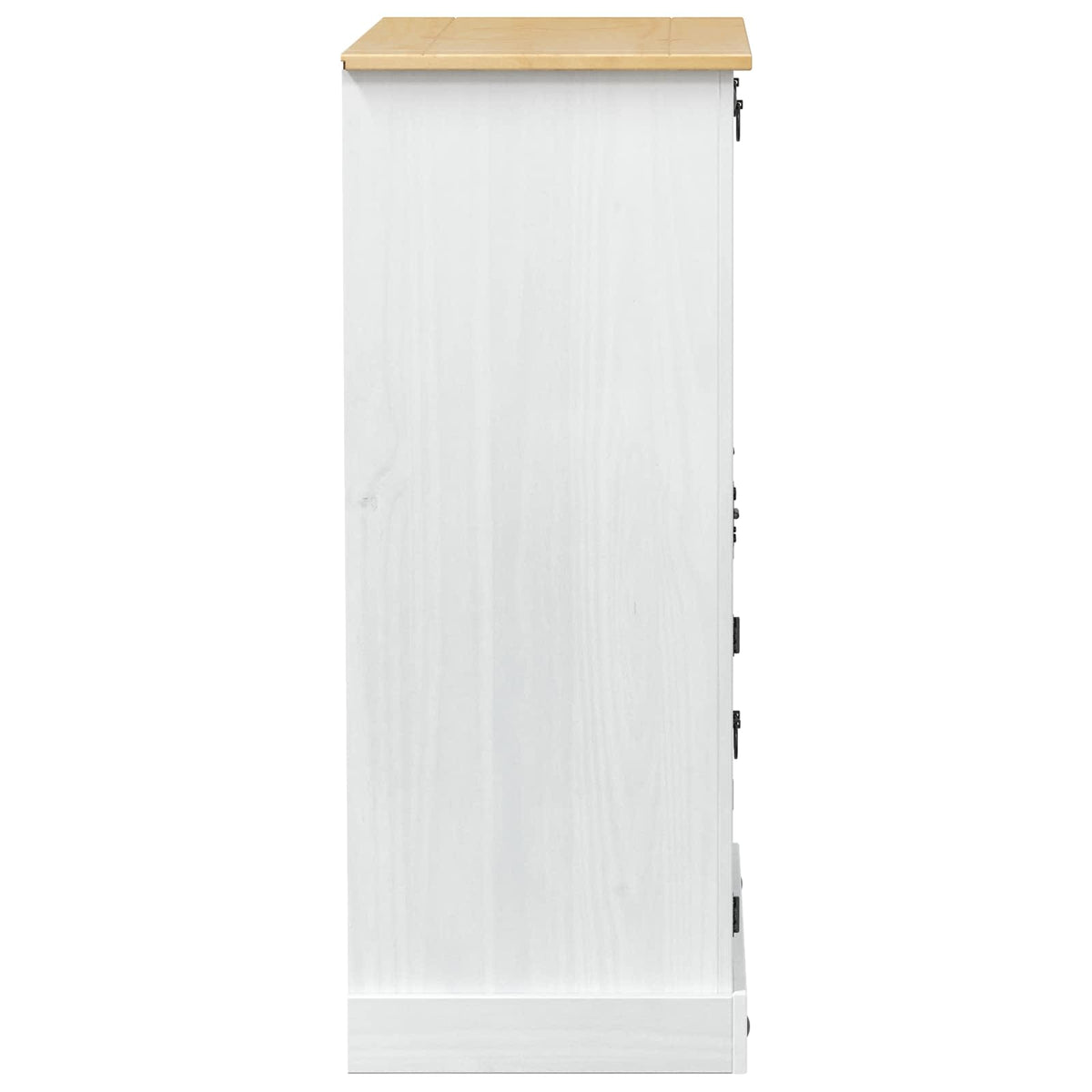 Cabinet à vin Blanc 97 x 45 x 114 cm Pin massif - XIOS