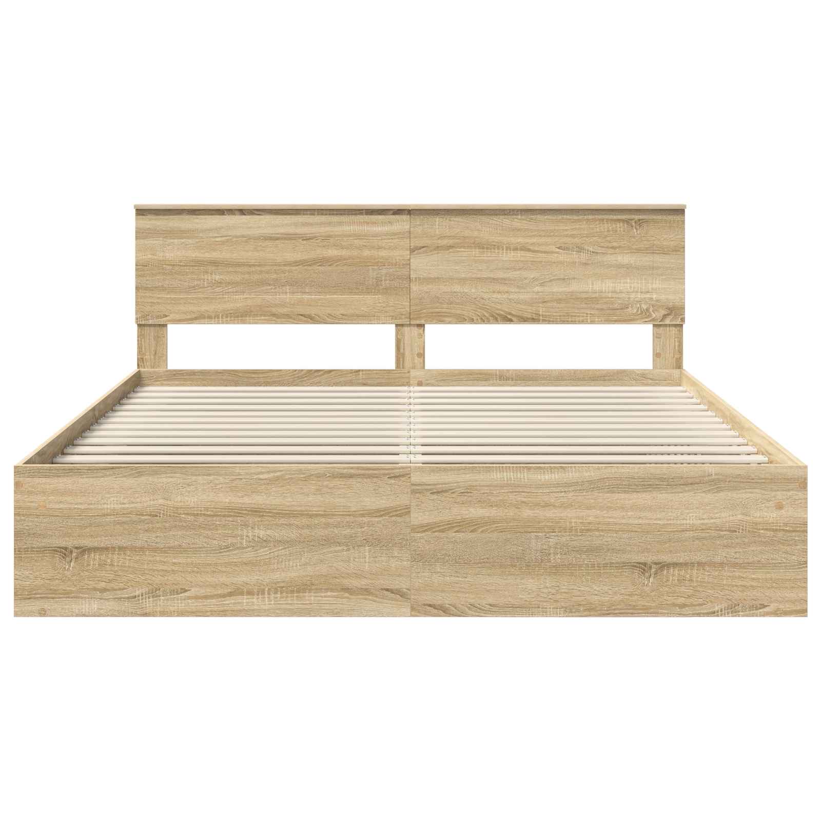 Cadre de lit Sonoma 200 x 200 cm Bois d'ingénierie - XIOS