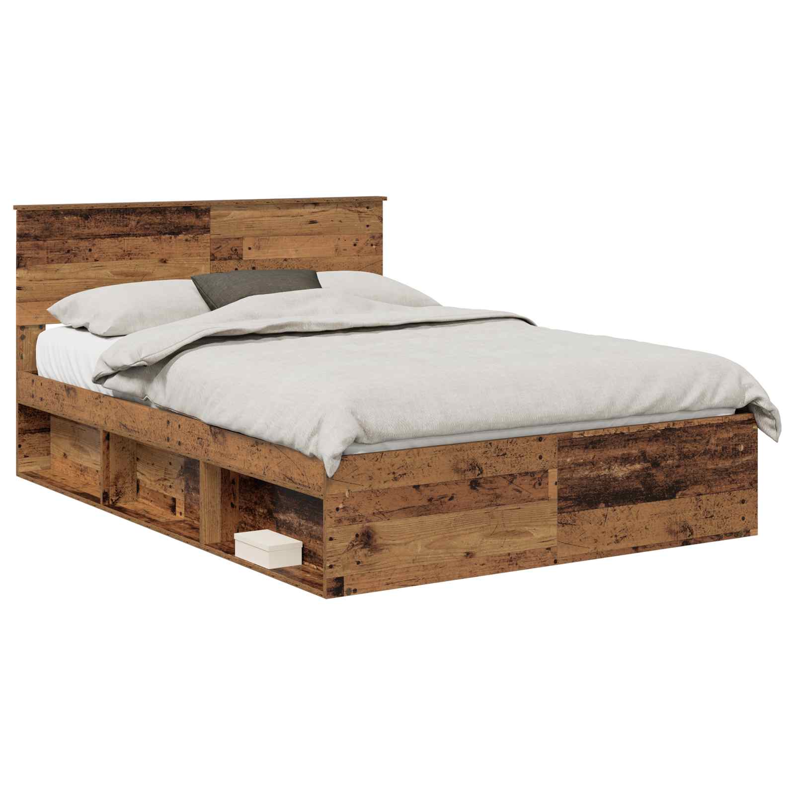 Cadre de lit Bois ancien 150 x 200 cm Bois d'ingénierie - XIOS