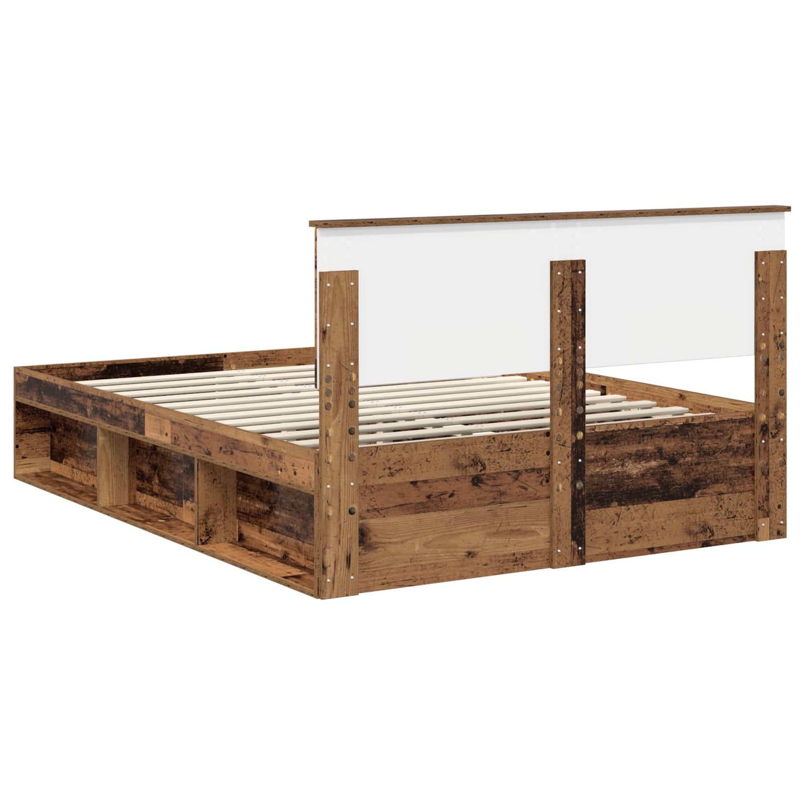 Cadre de lit Bois ancien 150 x 200 cm Bois d'ingénierie - XIOS