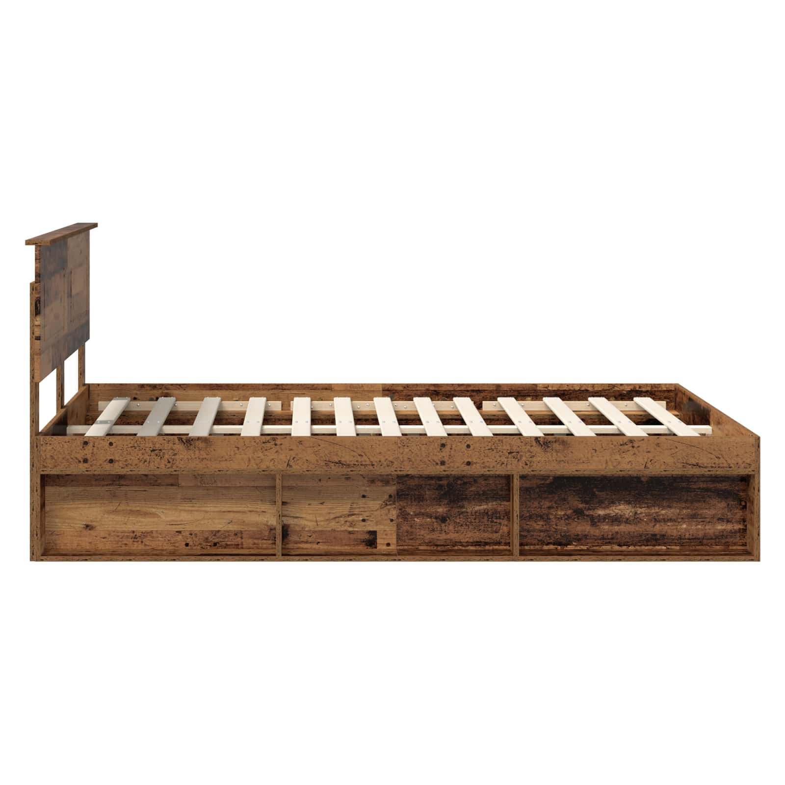 Cadre de lit Bois ancien 150 x 200 cm Bois d'ingénierie - XIOS