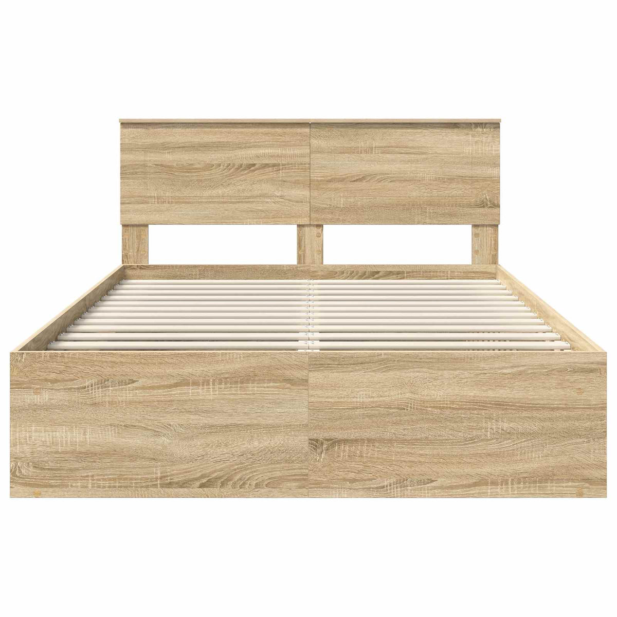 Cadre de lit Sonoma 140 x 190 cm Bois d'ingénierie