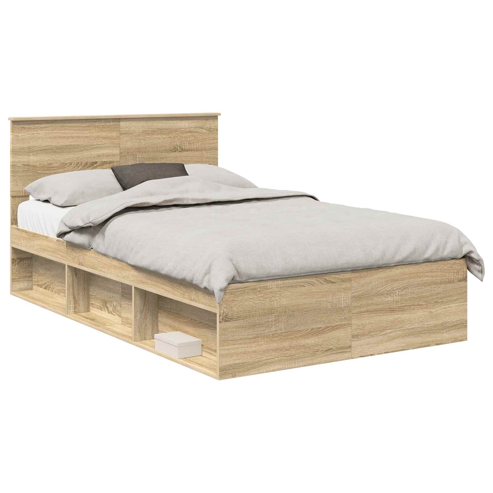 Cadre de lit Sonoma 120 x 190 cm Bois d'ingénierie - XIOS