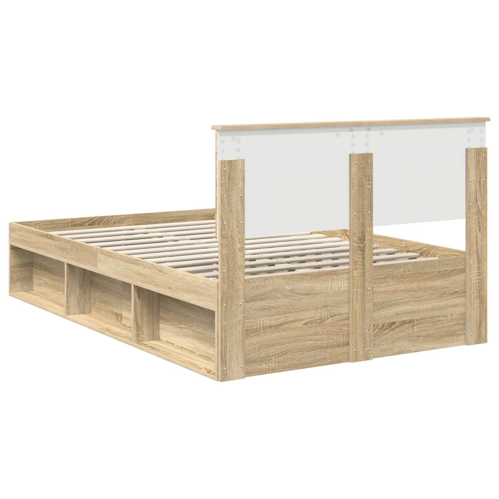 Cadre de lit Sonoma 120 x 190 cm Bois d'ingénierie - XIOS