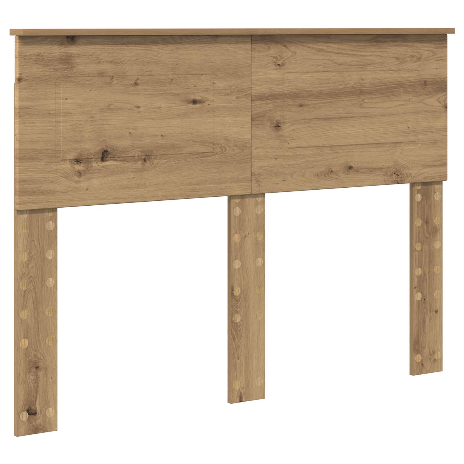 Cadre de lit Chêne artisan 120 x 190 cm Bois d'ingénierie - XIOS