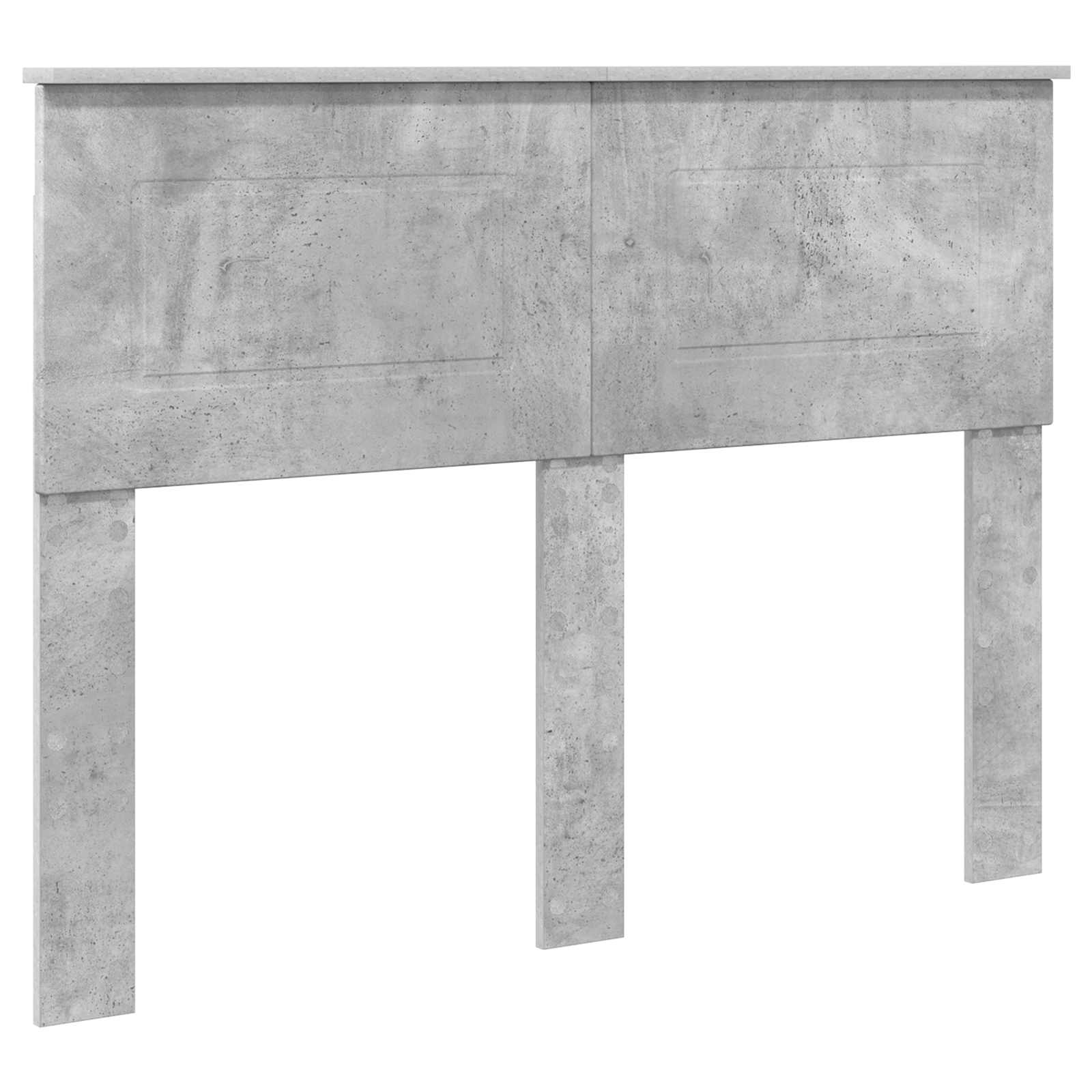 Cadre de lit Béton 120 x 200 cm Bois d'ingénierie - XIOS